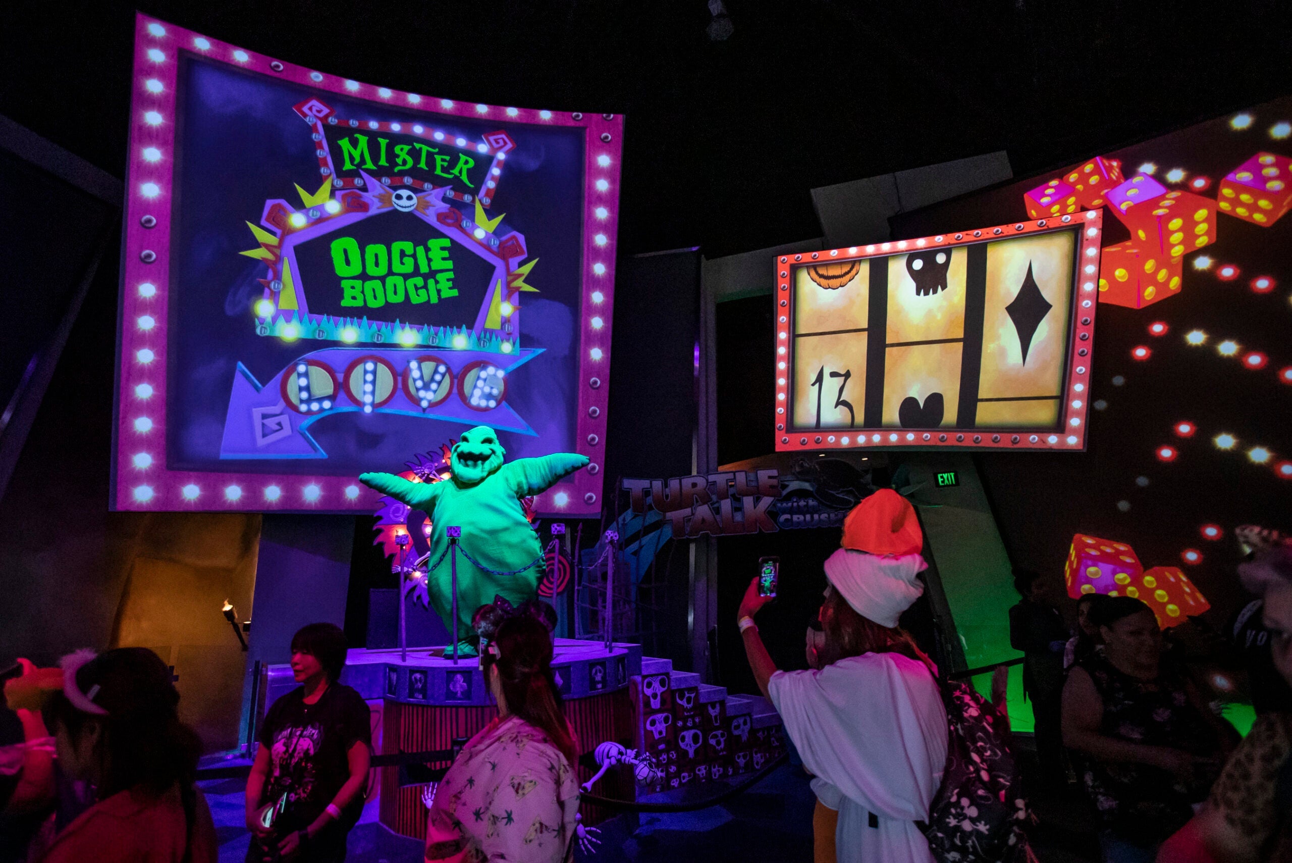 The Oogie Boogie Bash at Disneyland Resort