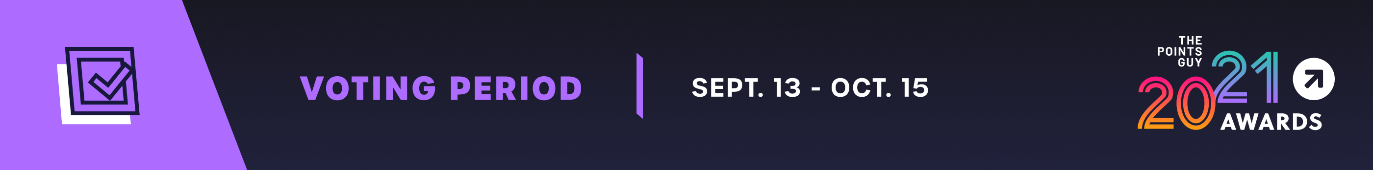 Details on voting for the 2021 TPG Awards Readers' Choice winners