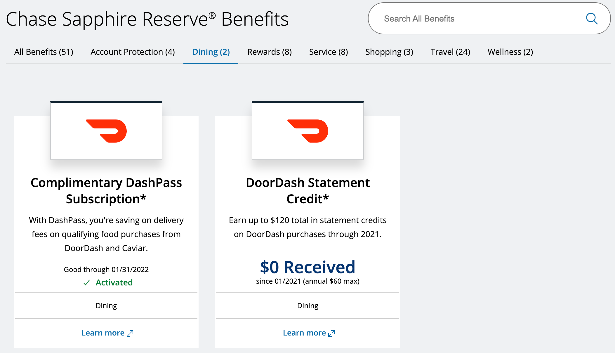 CSR Doordash benefits