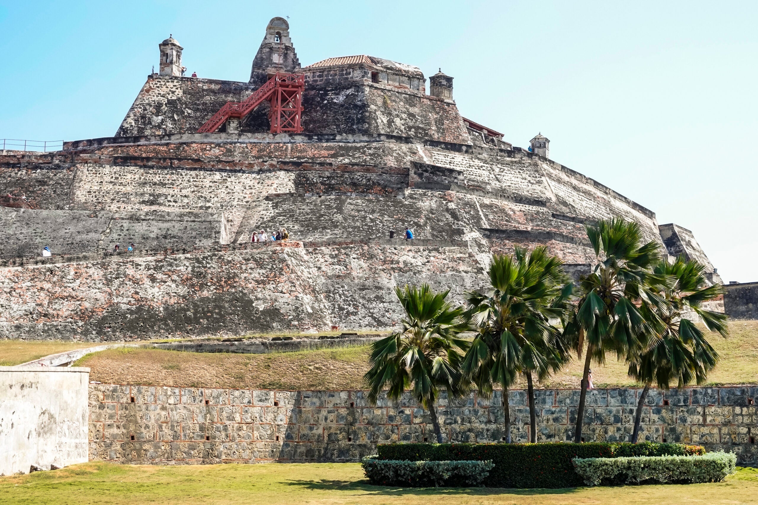 Castillo San Felipe de Barajas in Cartagena, Colombia
