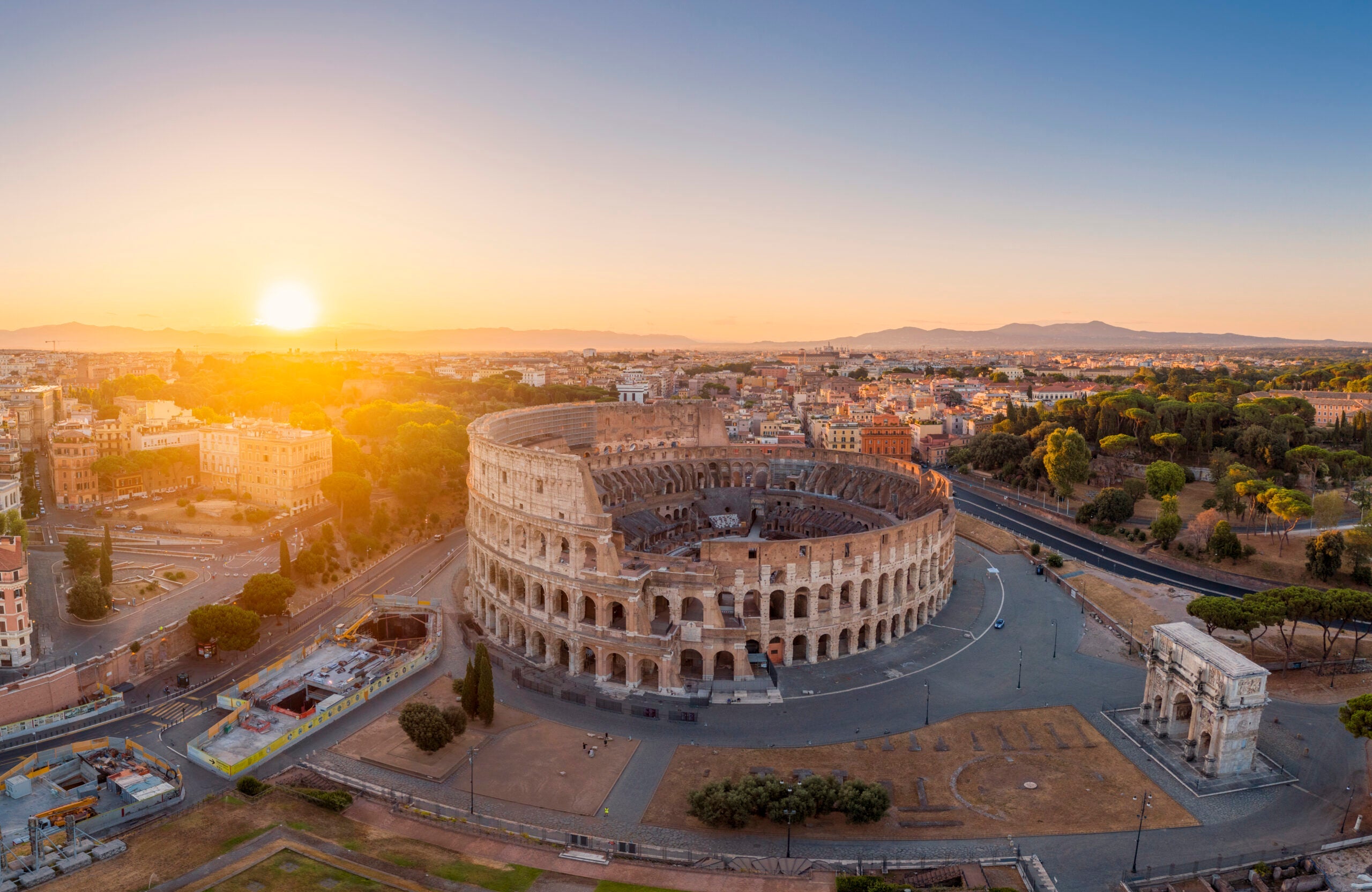 Cityscape of Rome