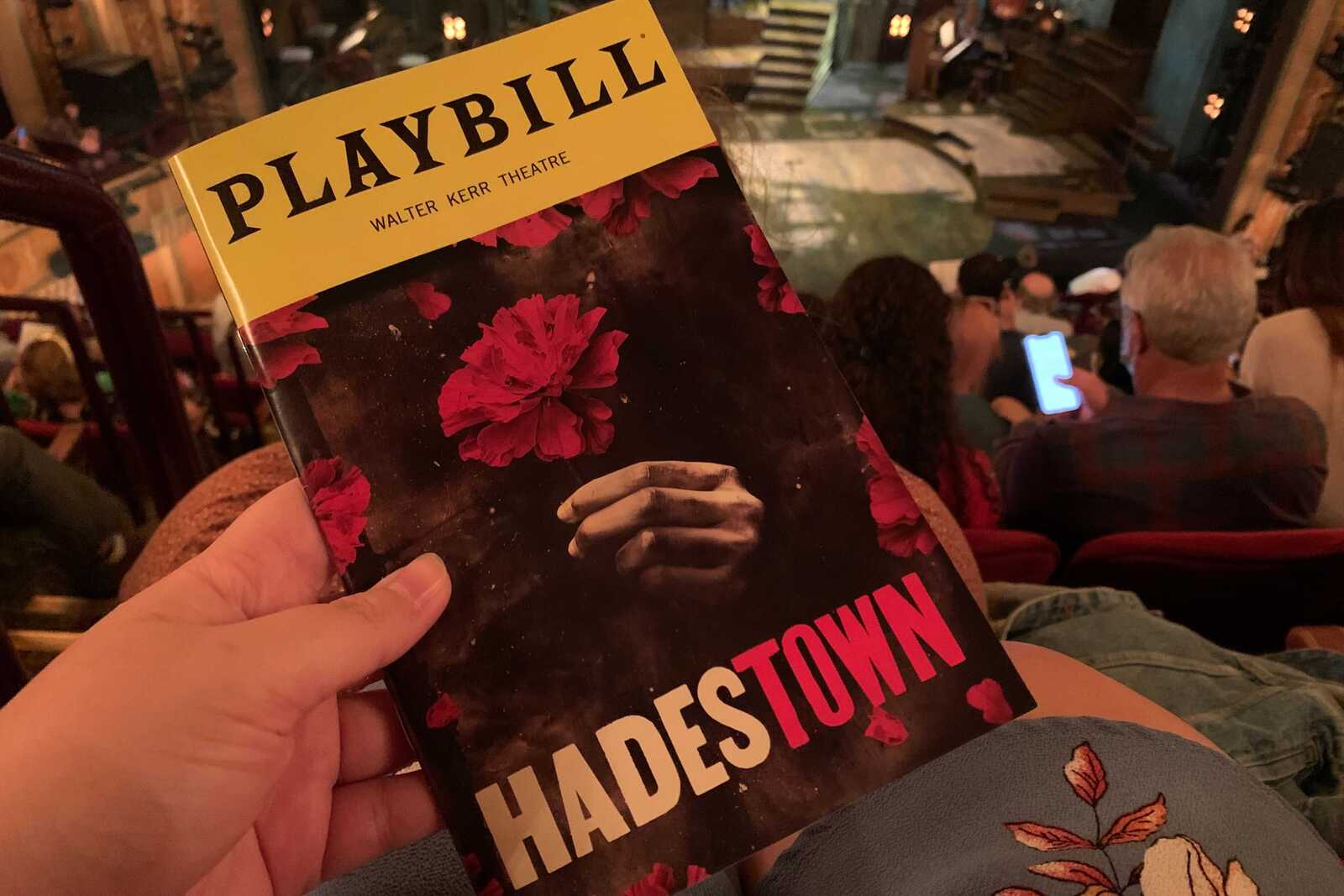 The Hadestown Playbill