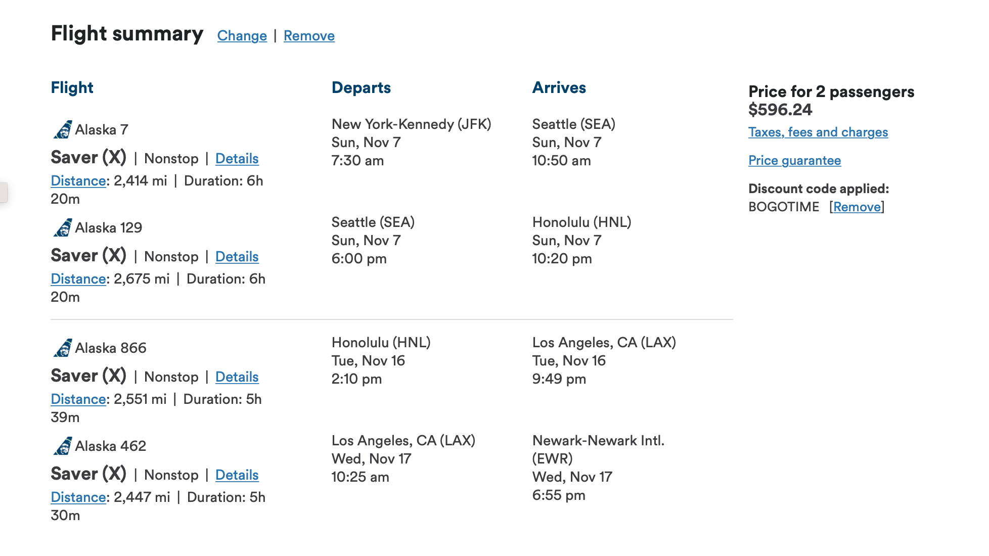 (Screenshot courtesy Alaska Airlines)