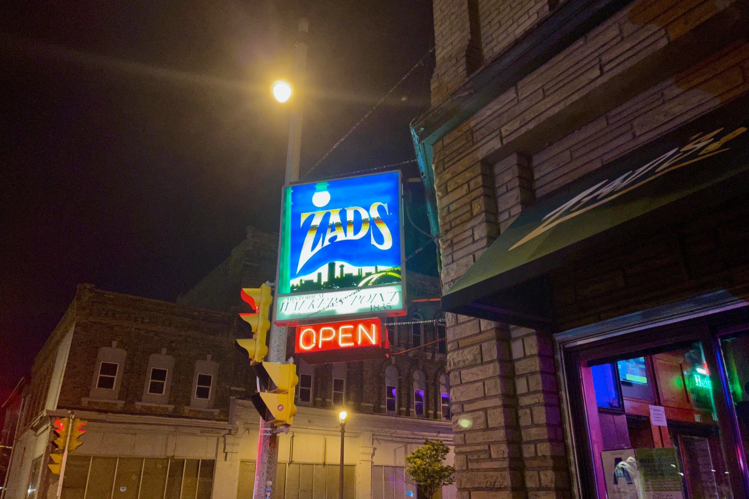 Sign for Zad's Milwaukee
