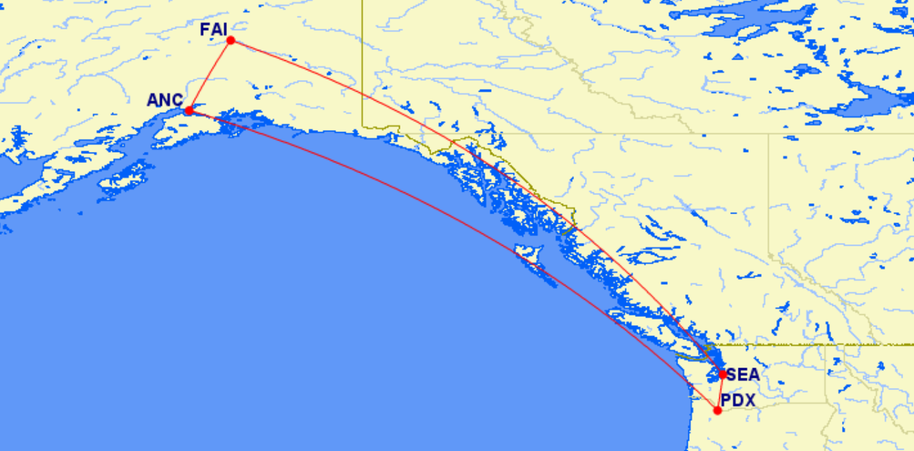 Sample award routing