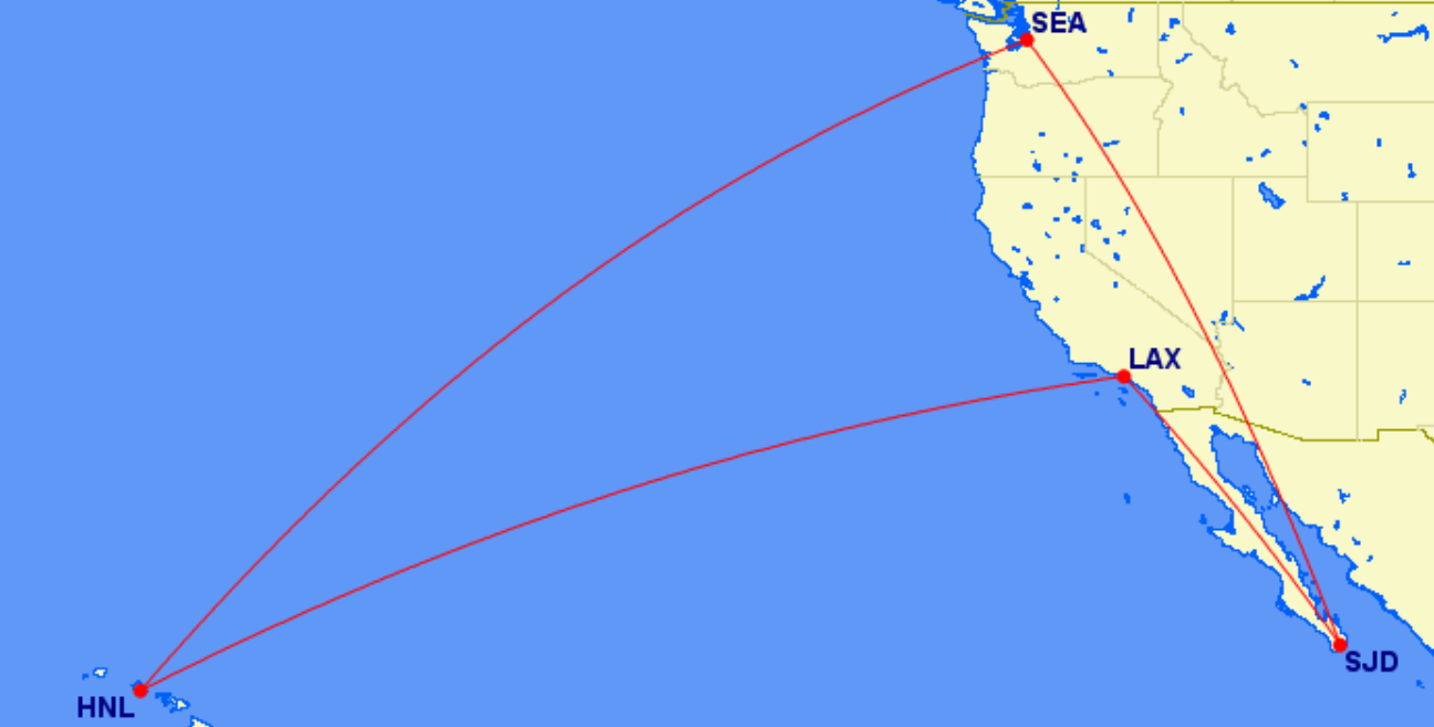 Sample award routing