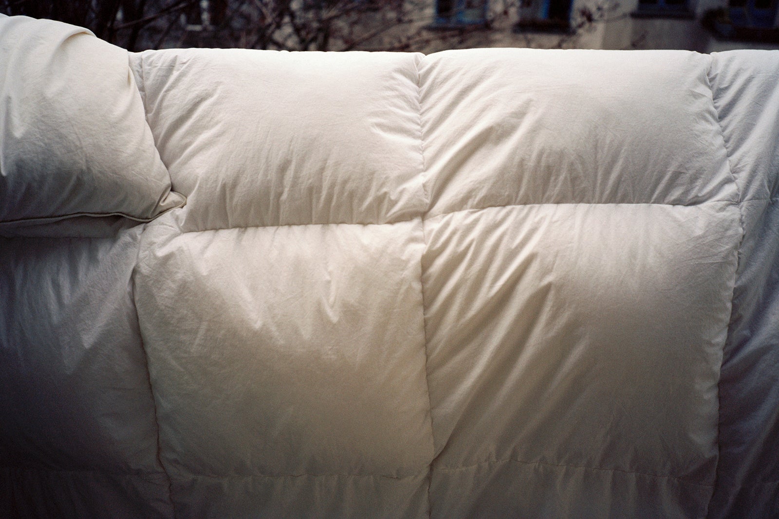 Duvet on Clothesline