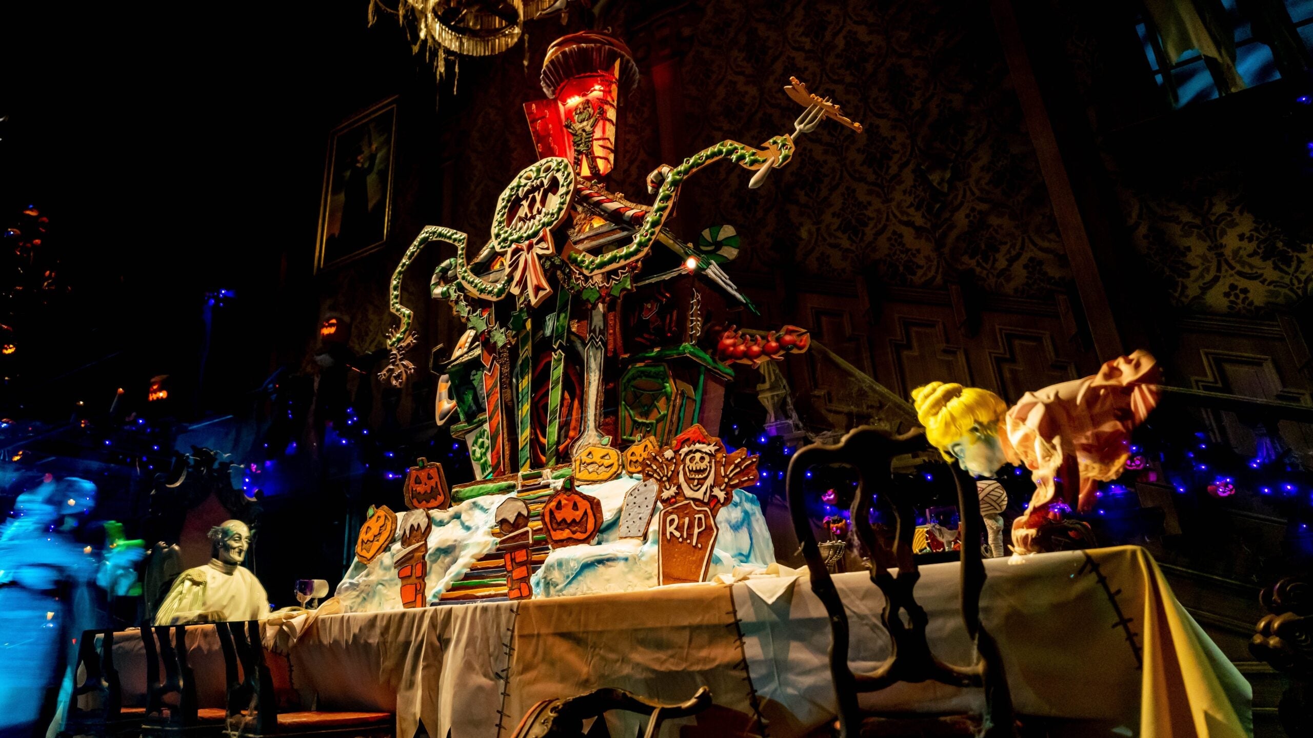 Haunted Mansion Holiday at Disneyland Park - Gingerbread House