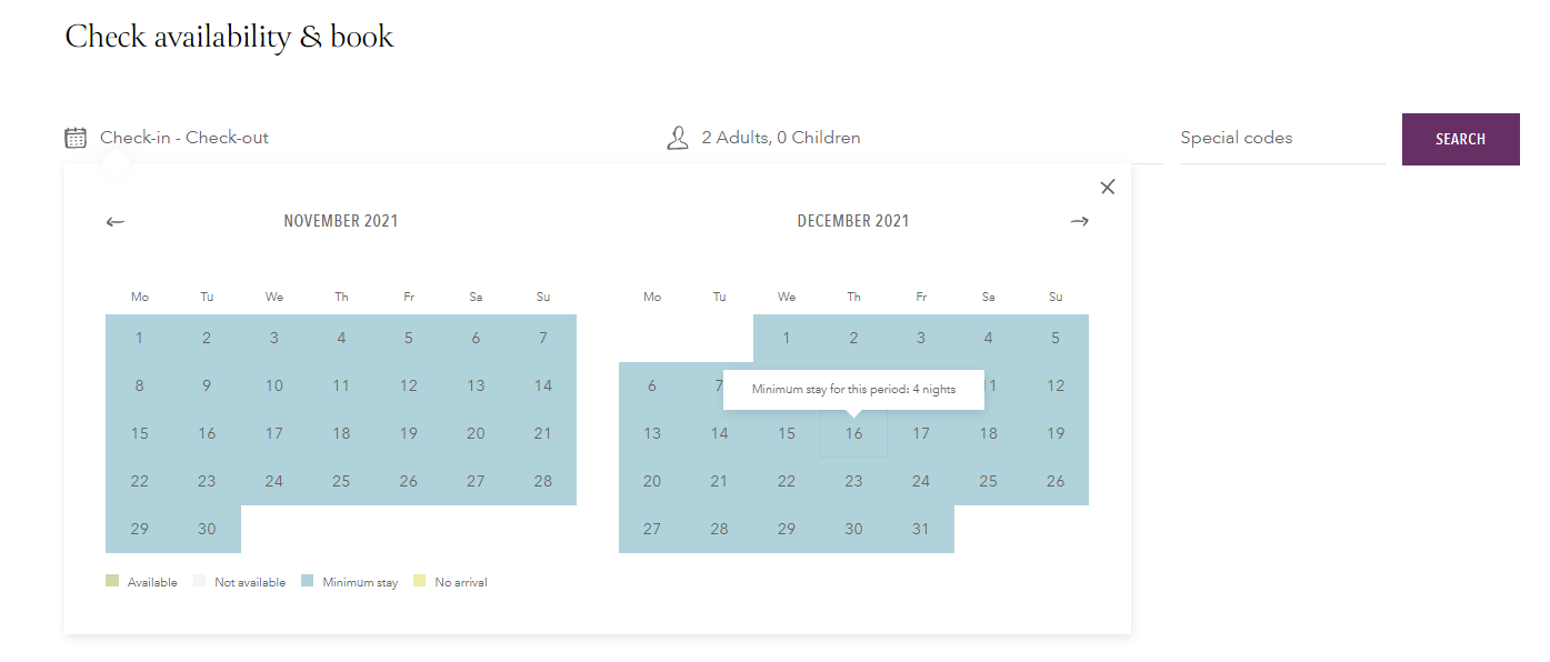 Six Senses Laamu minimum stay