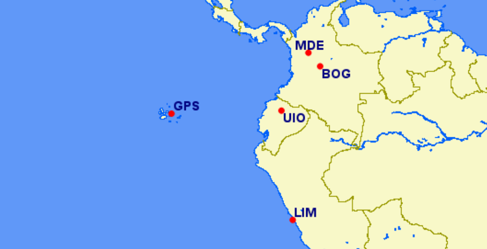 Destinations in South America