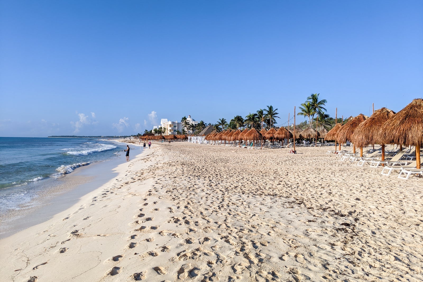 Beach at Iberostar Paraiso Del Mar in Mexico