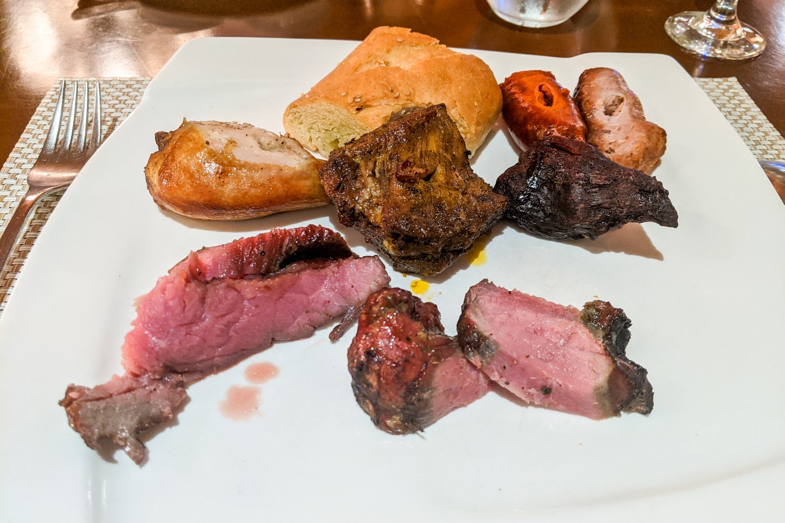 Brazilian restaurant at Iberostar Paraiso Del Mar in Mexico