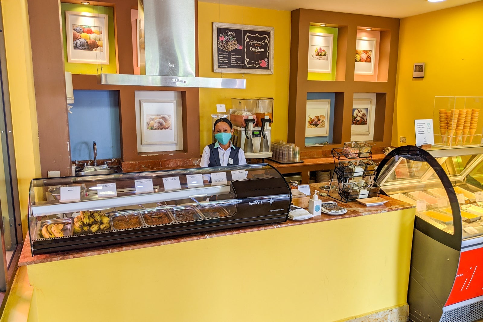 Crepes at Iberostar Paraiso Del Mar in Mexico