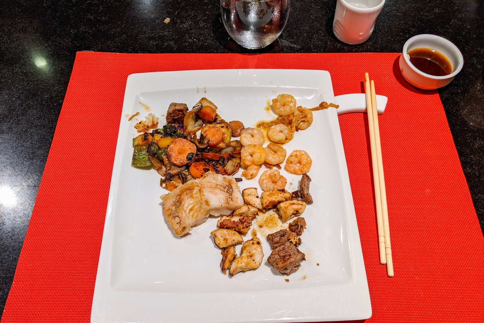 Japanese restaurant at Iberostar Paraiso Del Mar in Mexico