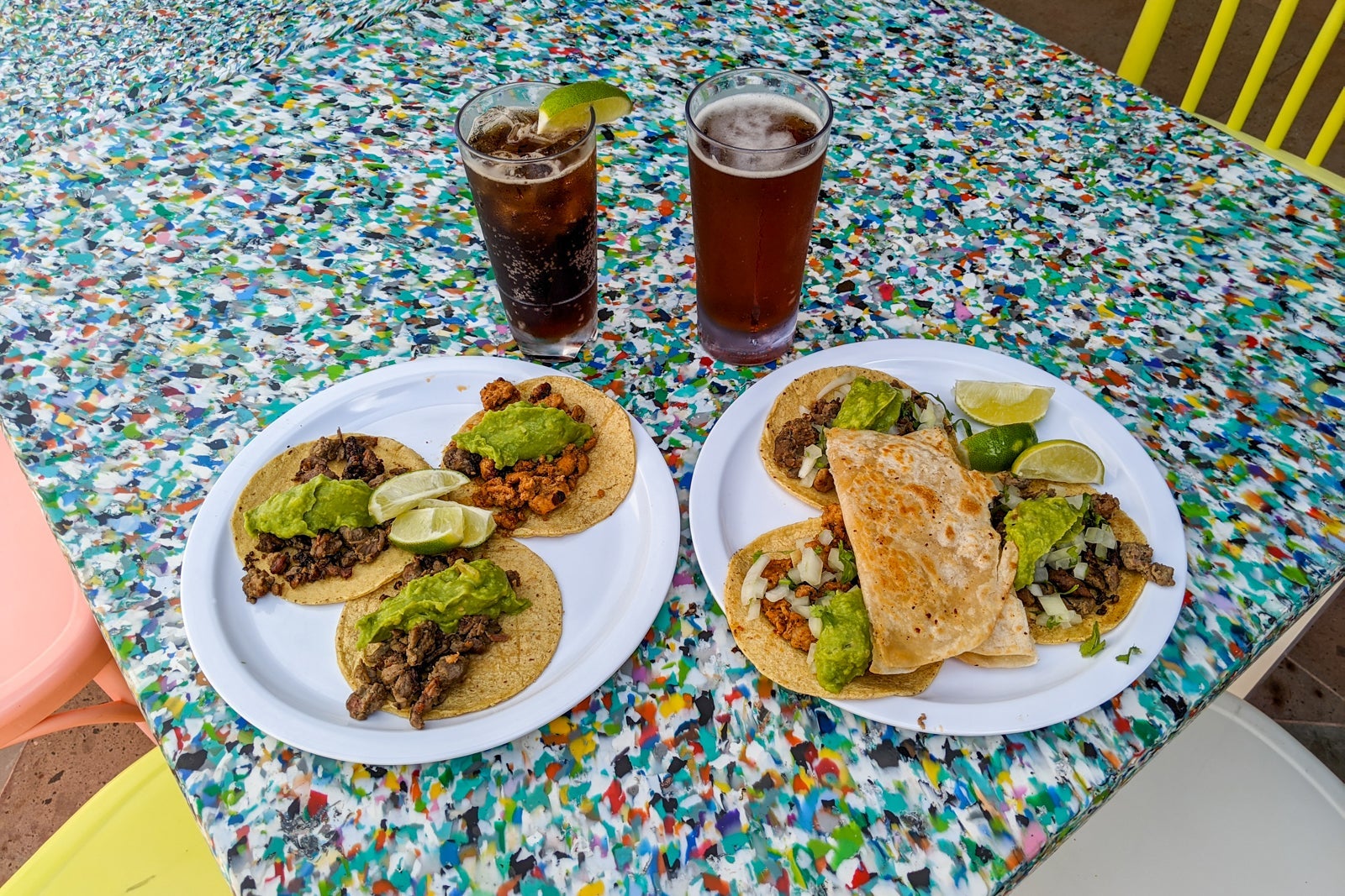 Tacos at Iberostar Paraiso Del Mar in Mexico