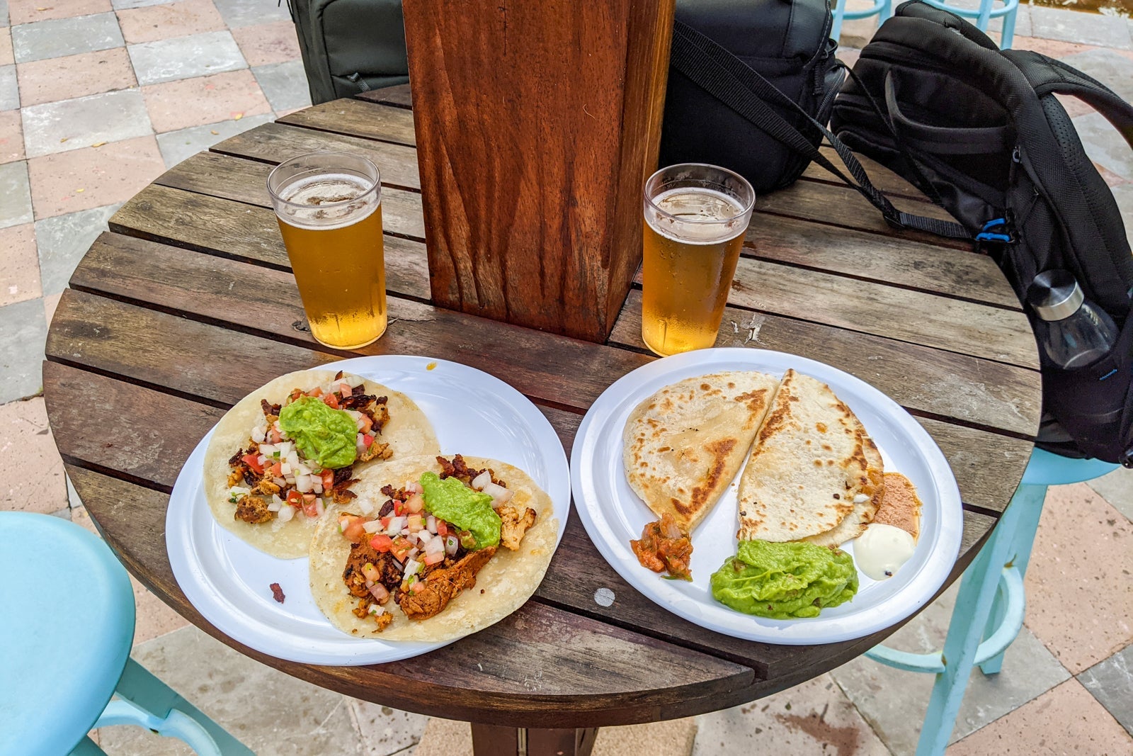 Tacos at Iberostar Paraiso Del Mar in Mexico