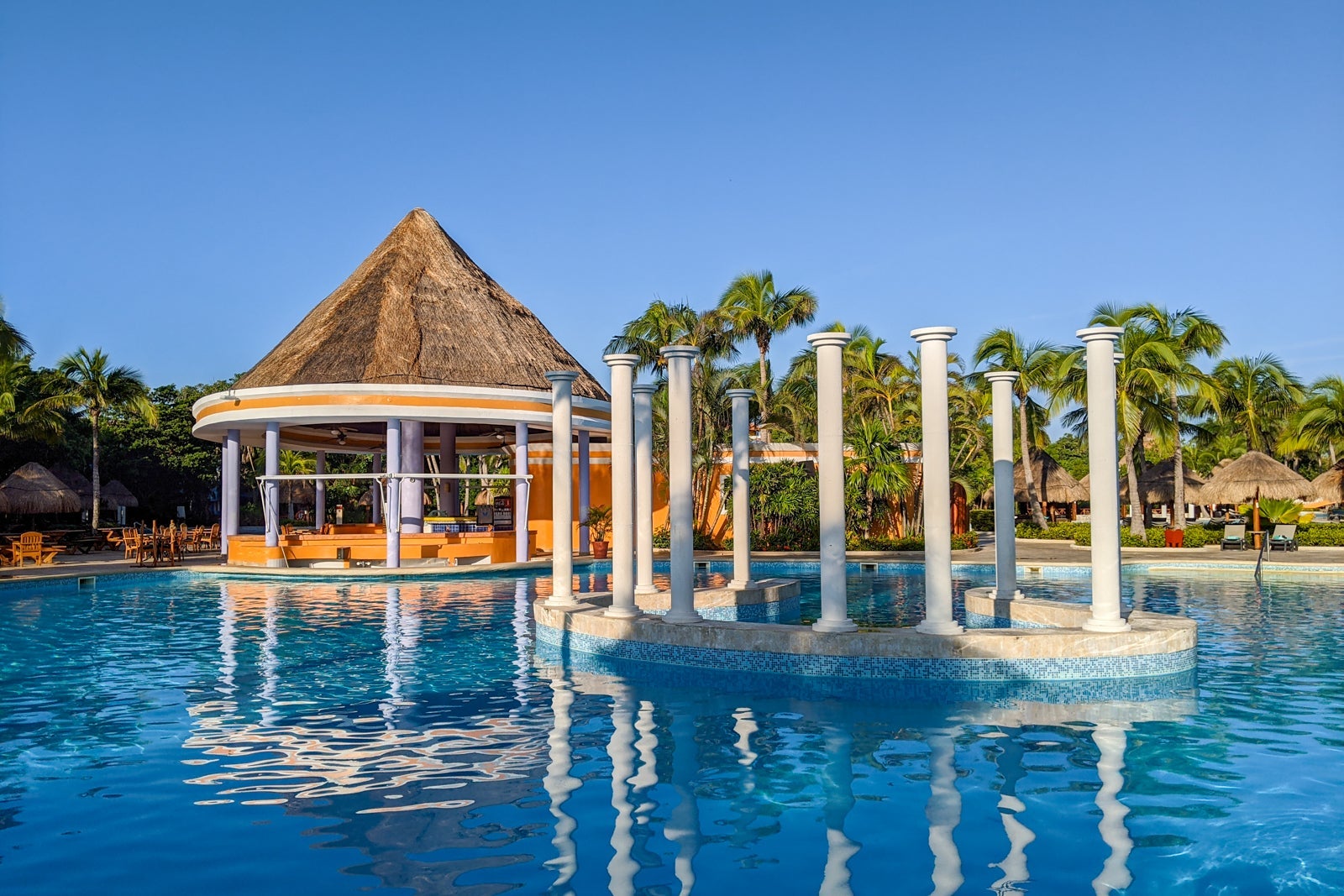 Pool at Iberostar Paraiso Del Mar in Mexico
