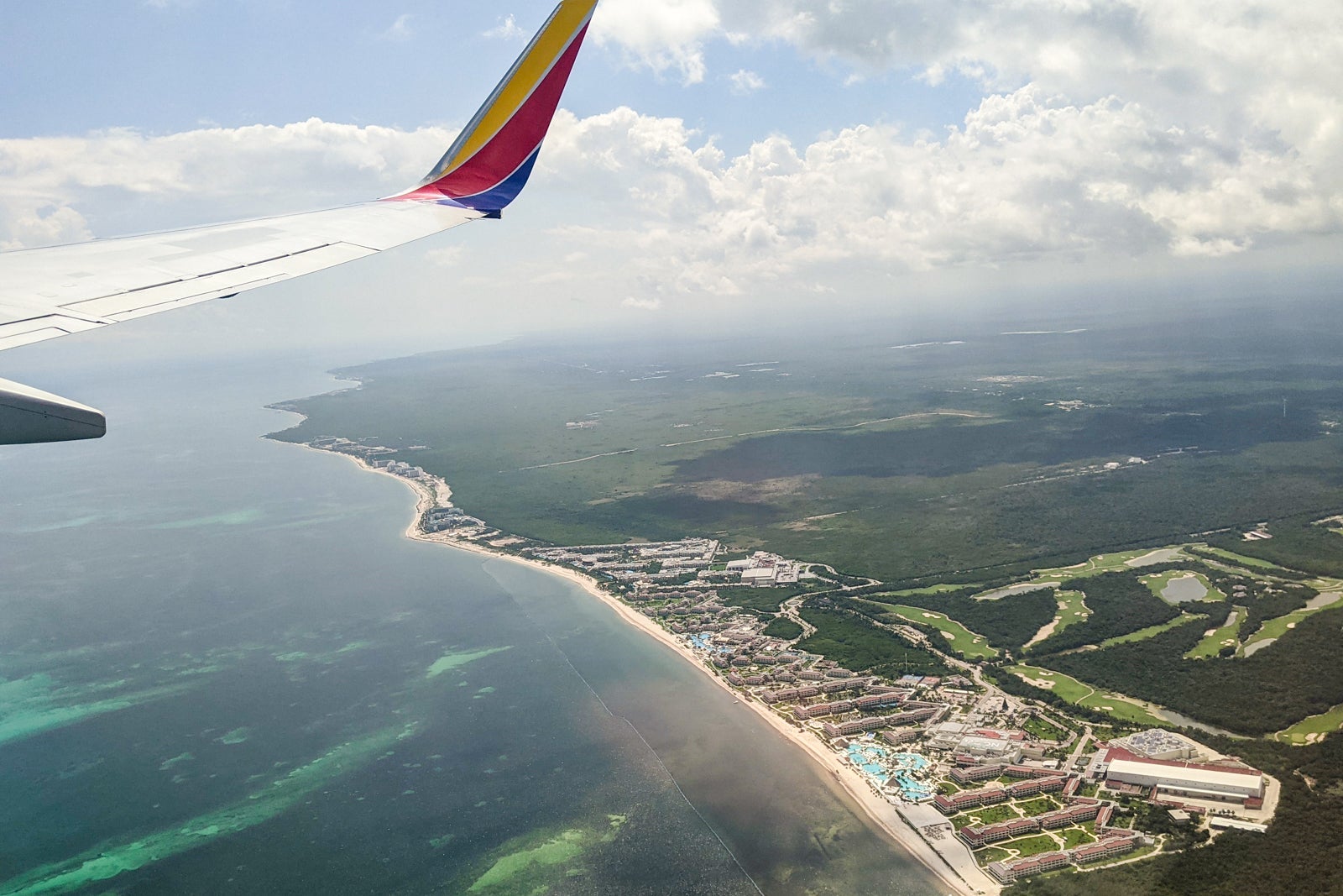 View from a Southwest plane