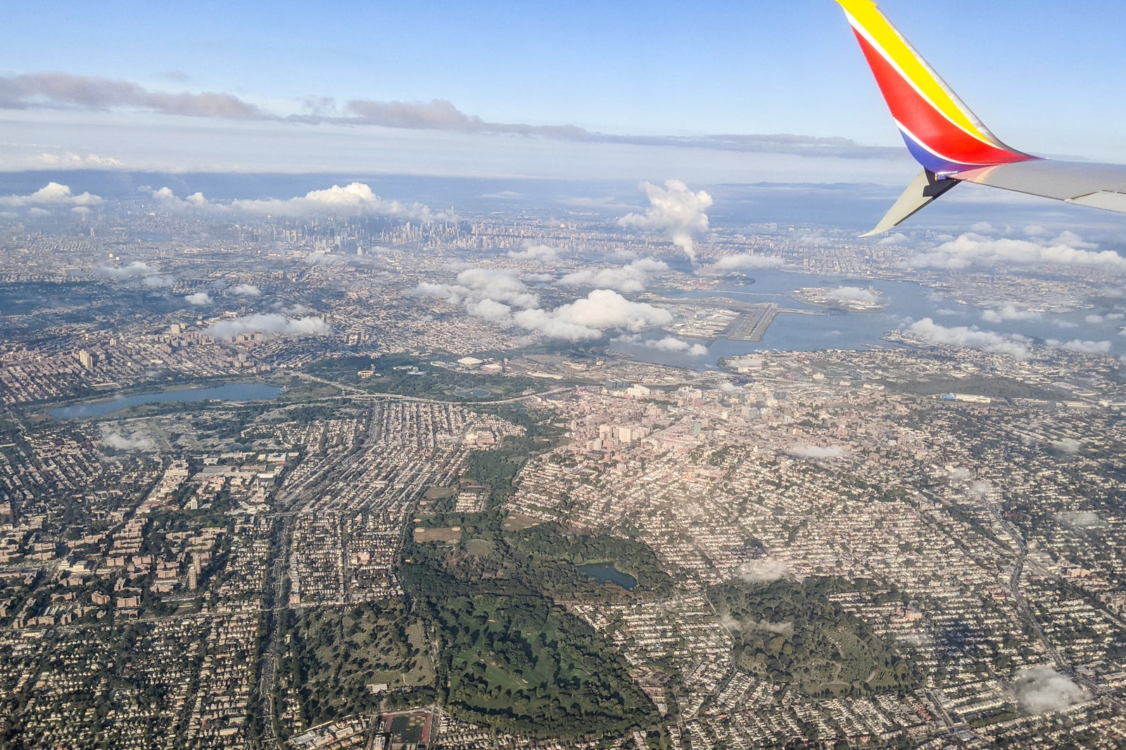 View from a Southwest plane