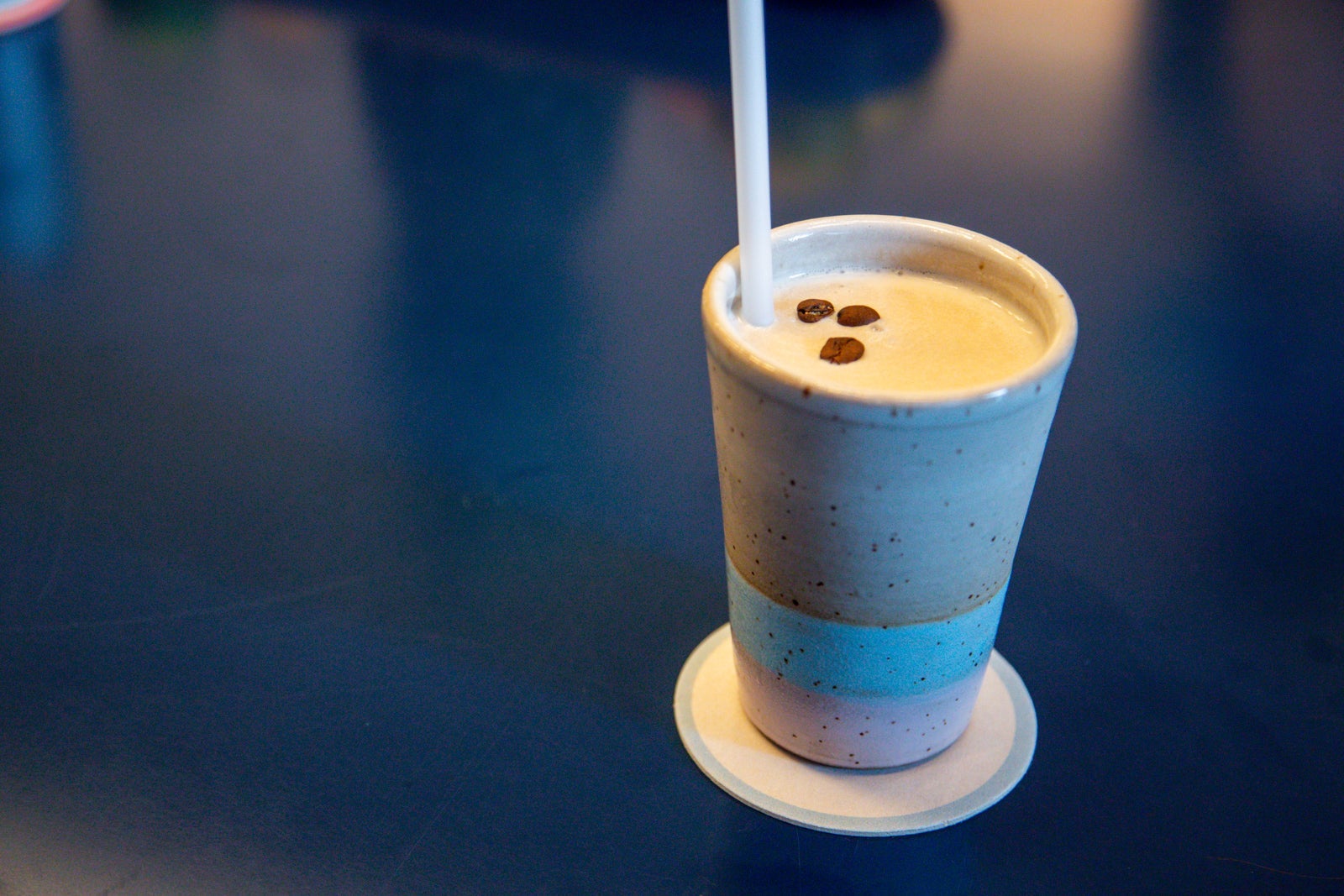 Drink at a Capital one lounge