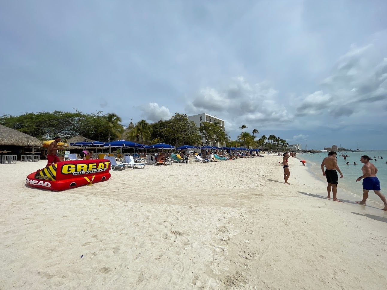Beach near Radisson Blu Aruba