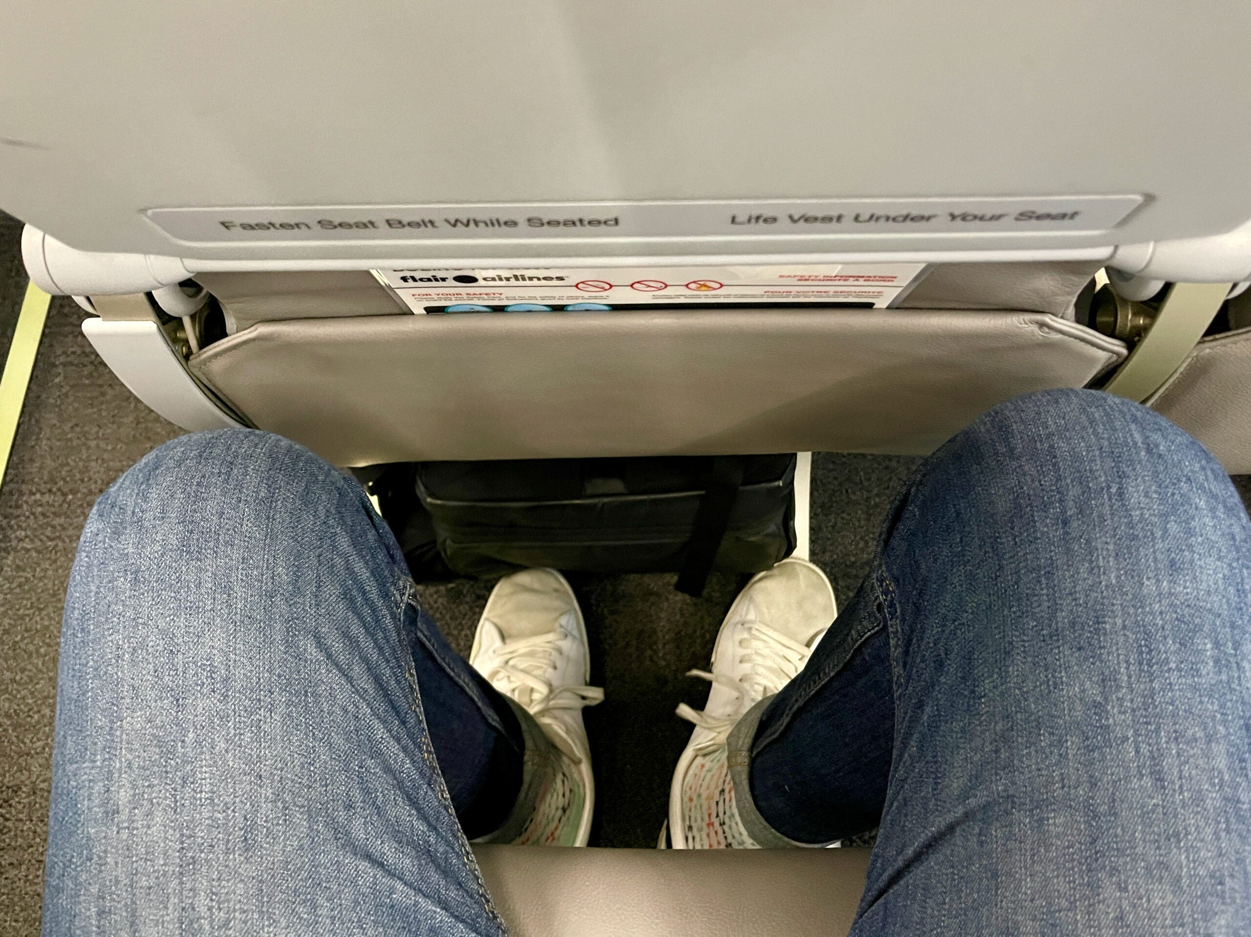 Flair Airlines 737 legroom