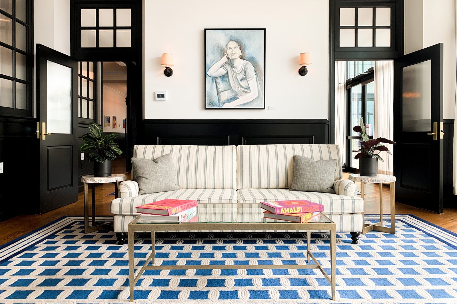 Hammets Hotel lobby - Newport Rhode Island