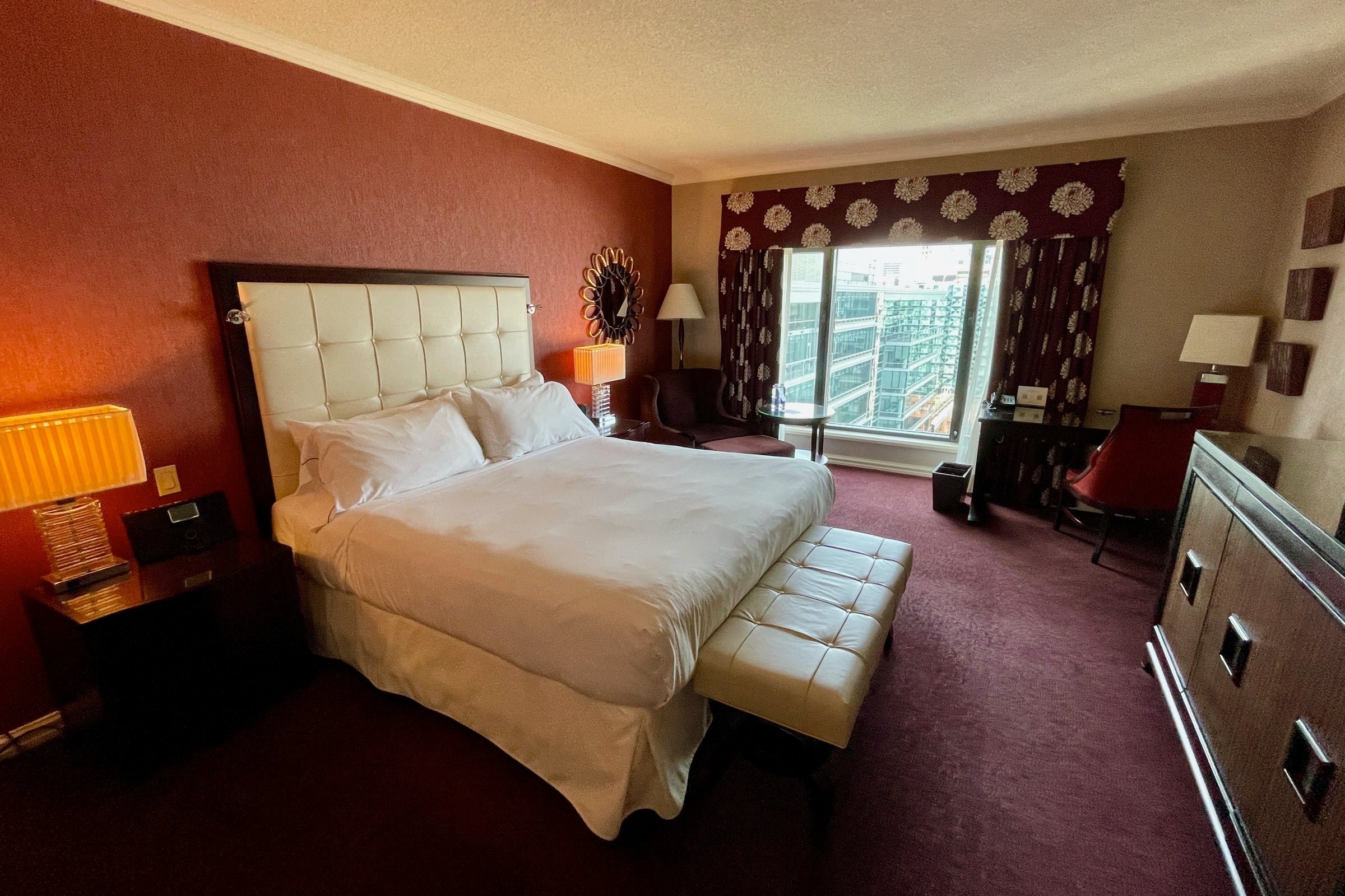 InterContinental Montreal bed and room wide shot