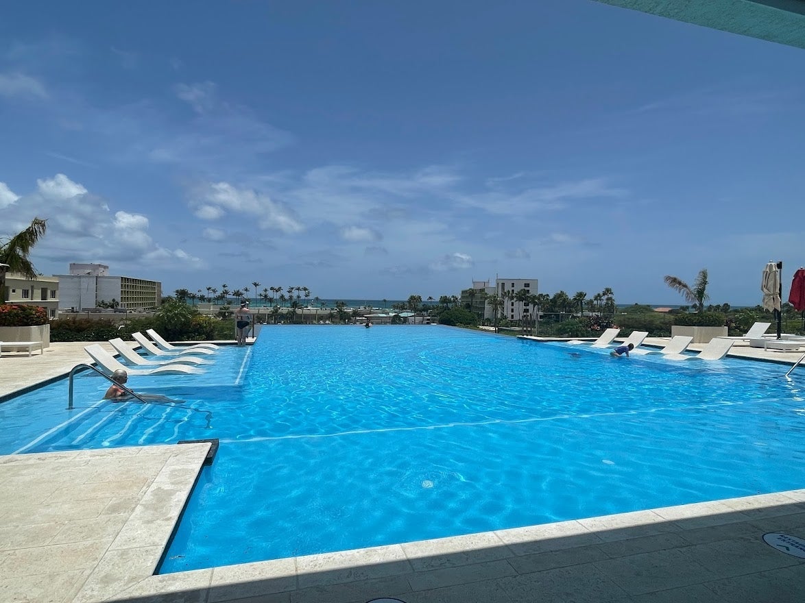 Pool at Radisson Blu Aruba
