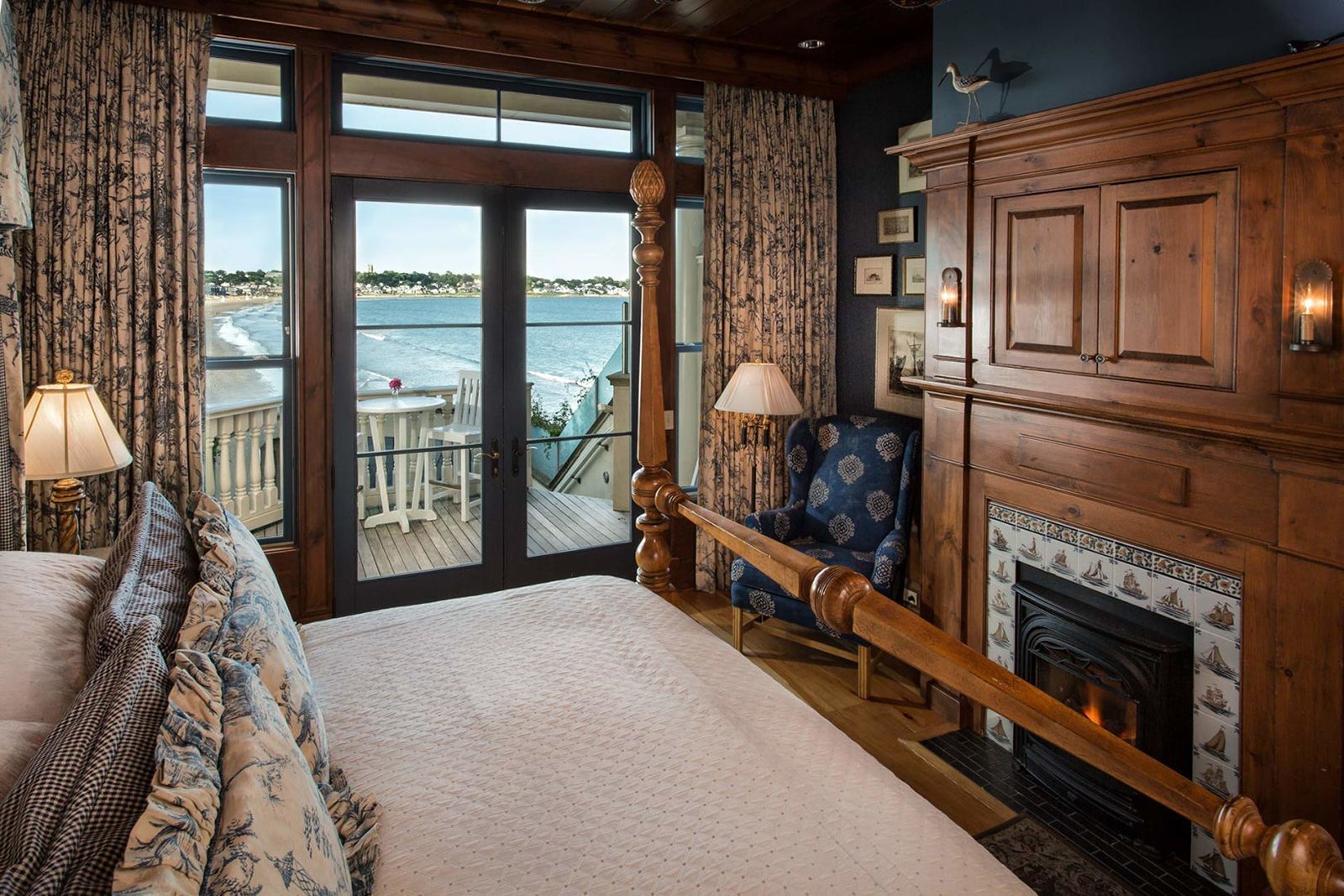 Bedroom at The Chanler on Cliff Walk - Newport Rhode Island