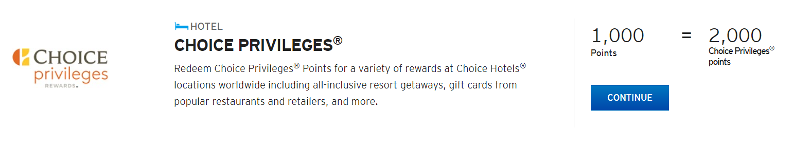 Citi ThankYou adds Choice