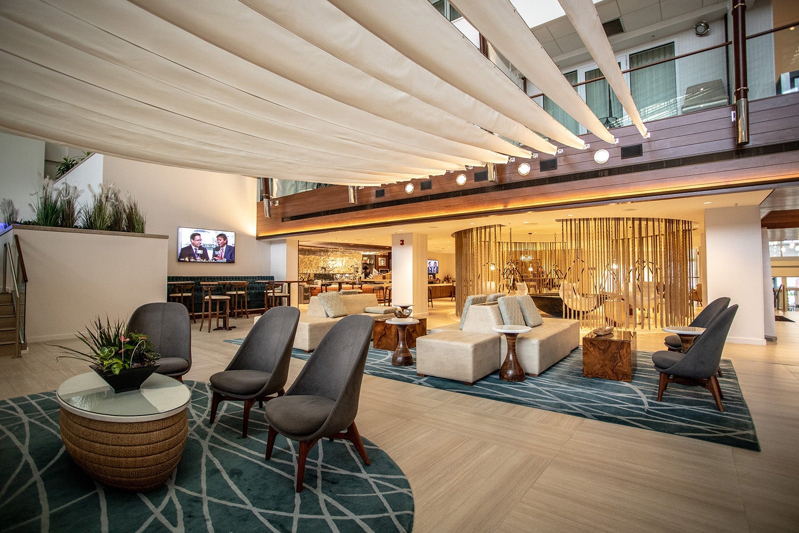 Newport Marriott Lobby Rhode Island