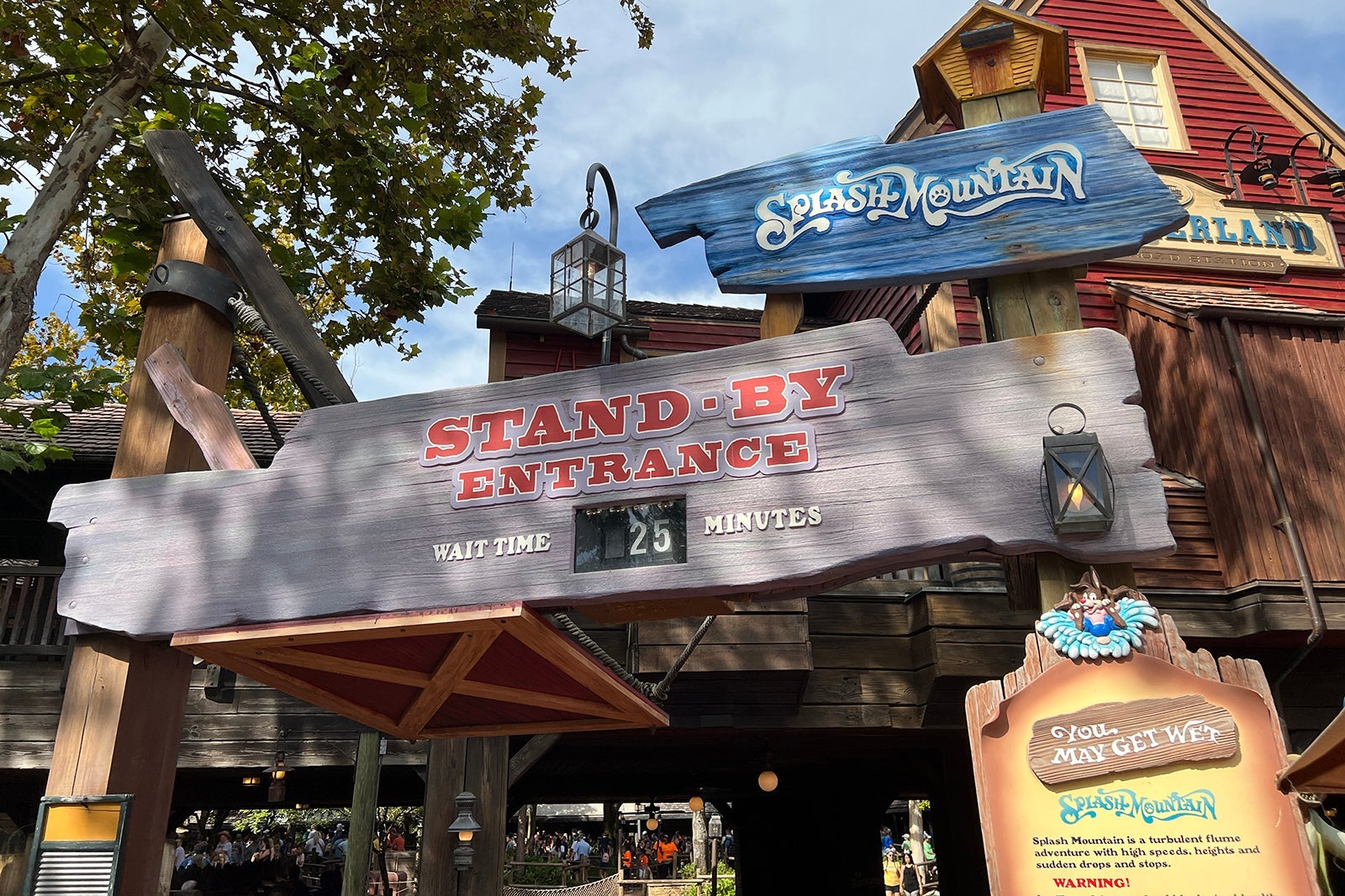 Splash Mountain Lightning Lane