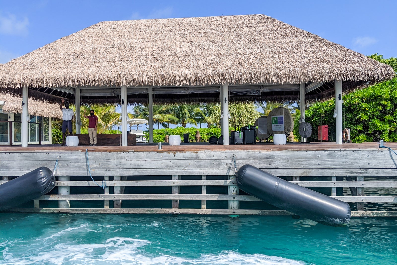 Holiday Inn Resort Kandooma Maldives dock