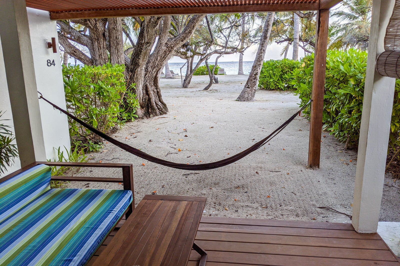 Ocean view villa with beach access at Holiday Inn Resort Kandooma Maldives