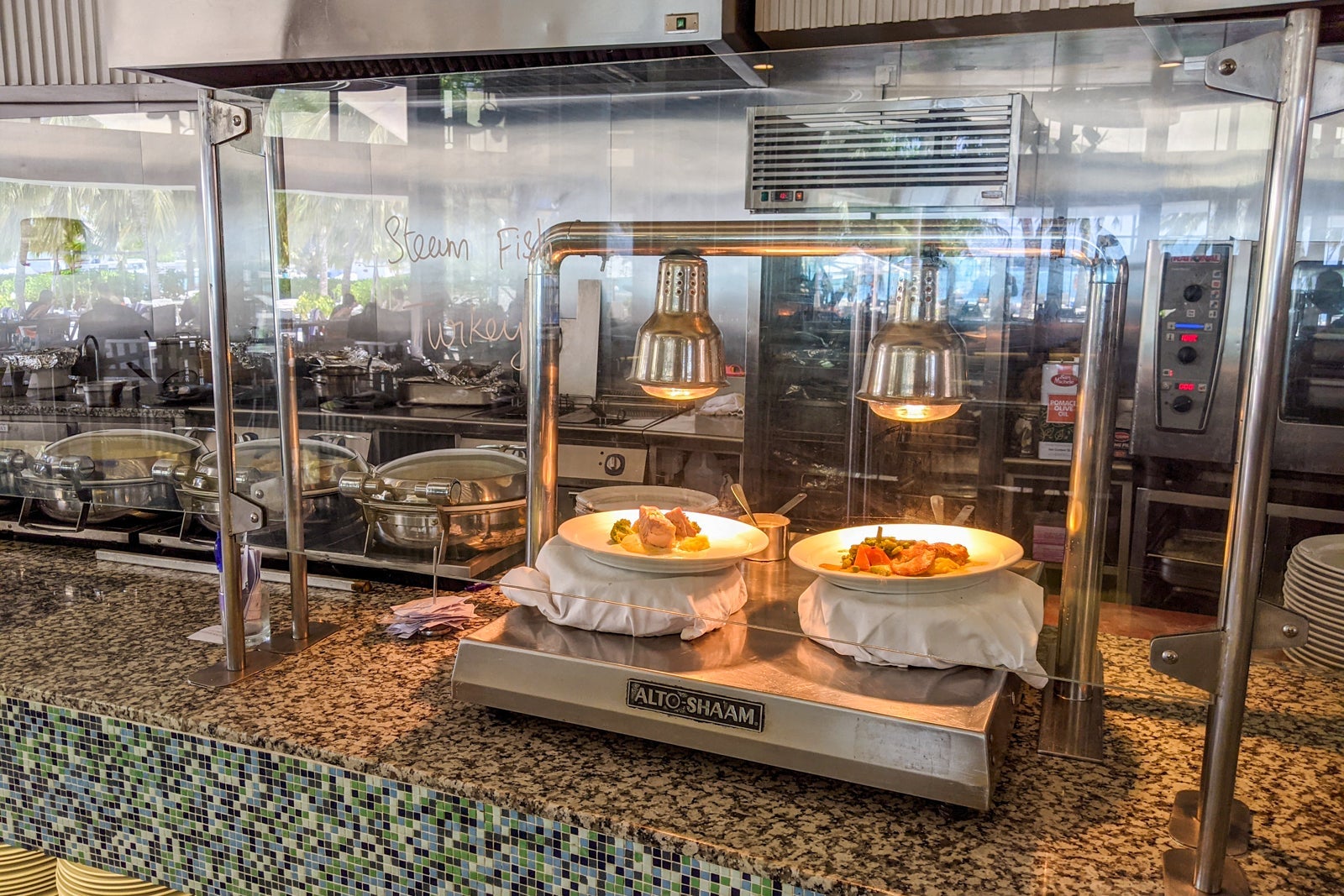 Buffet at Holiday Inn Resort Kandooma Maldives