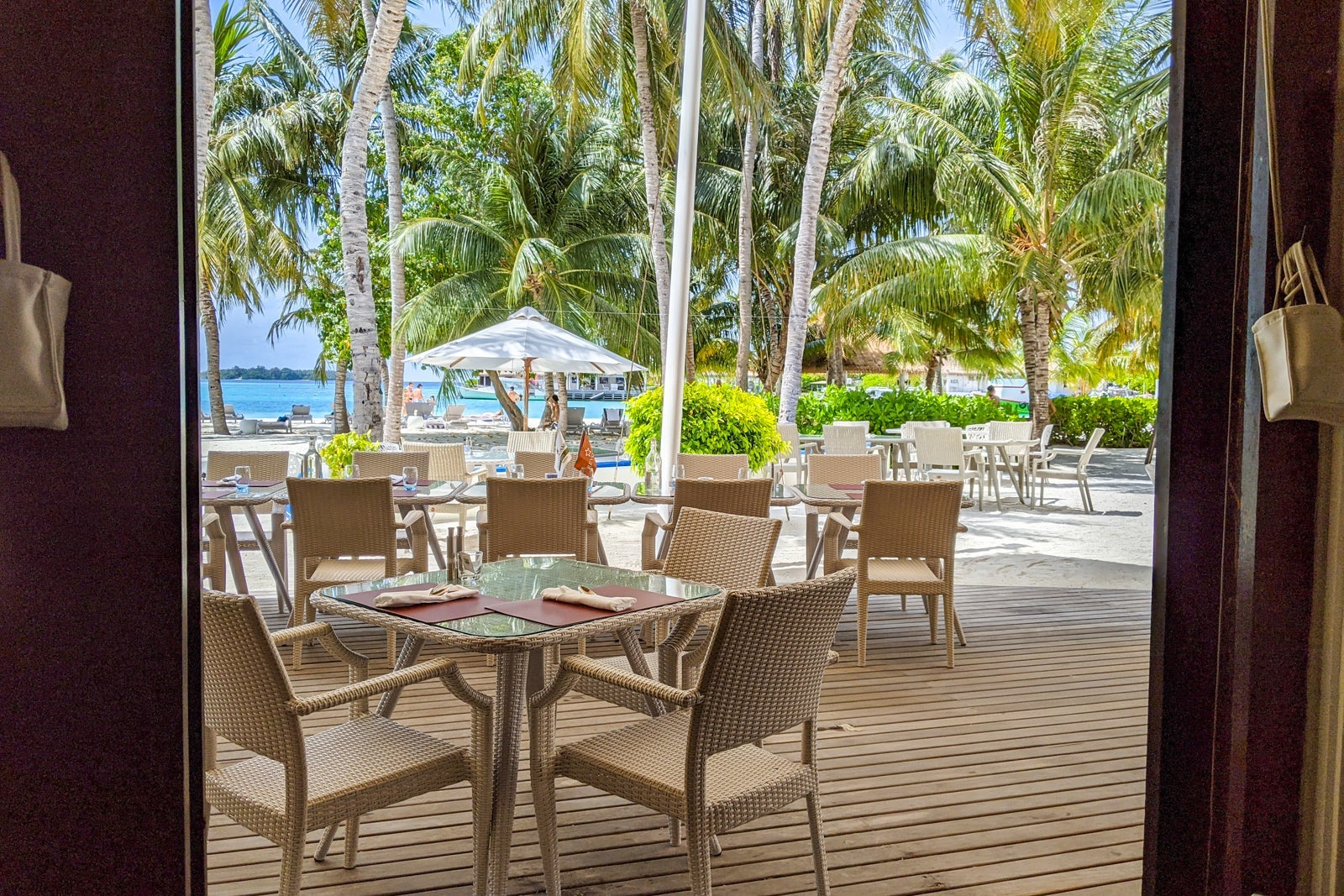 Buffet restaurant at Holiday Inn Resort Kandooma Maldives