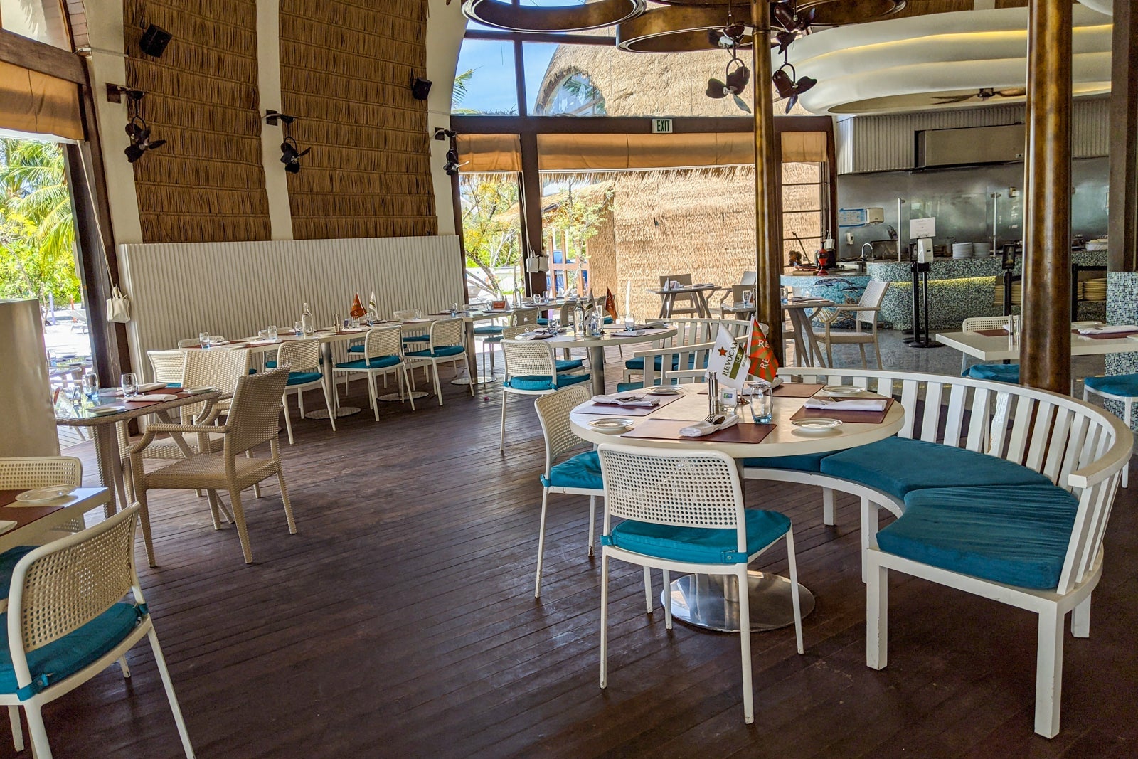 Buffet restaurant at Holiday Inn Resort Kandooma Maldives