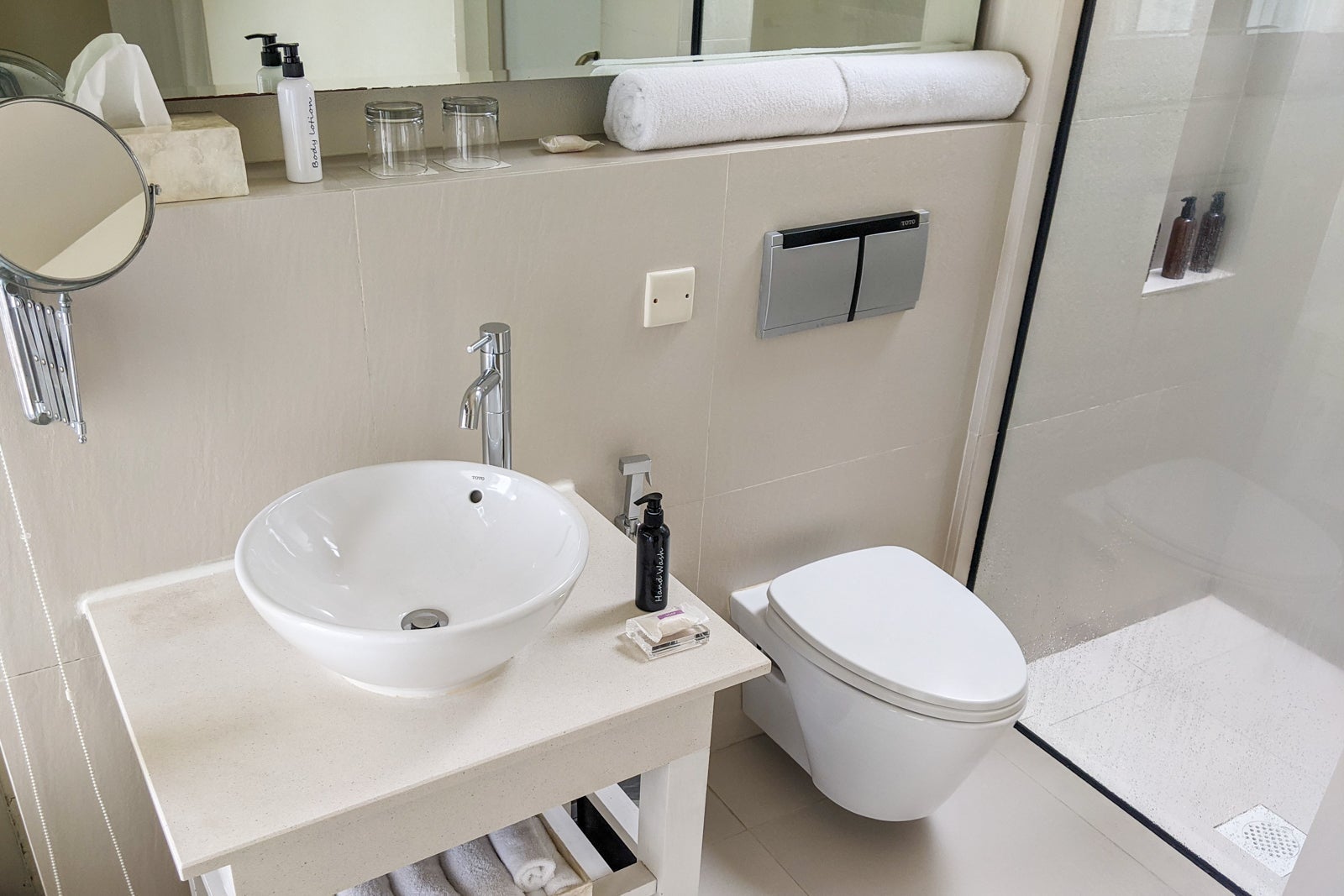 Lagoon view overwater villa at Holiday Inn Resort Kandooma Maldives