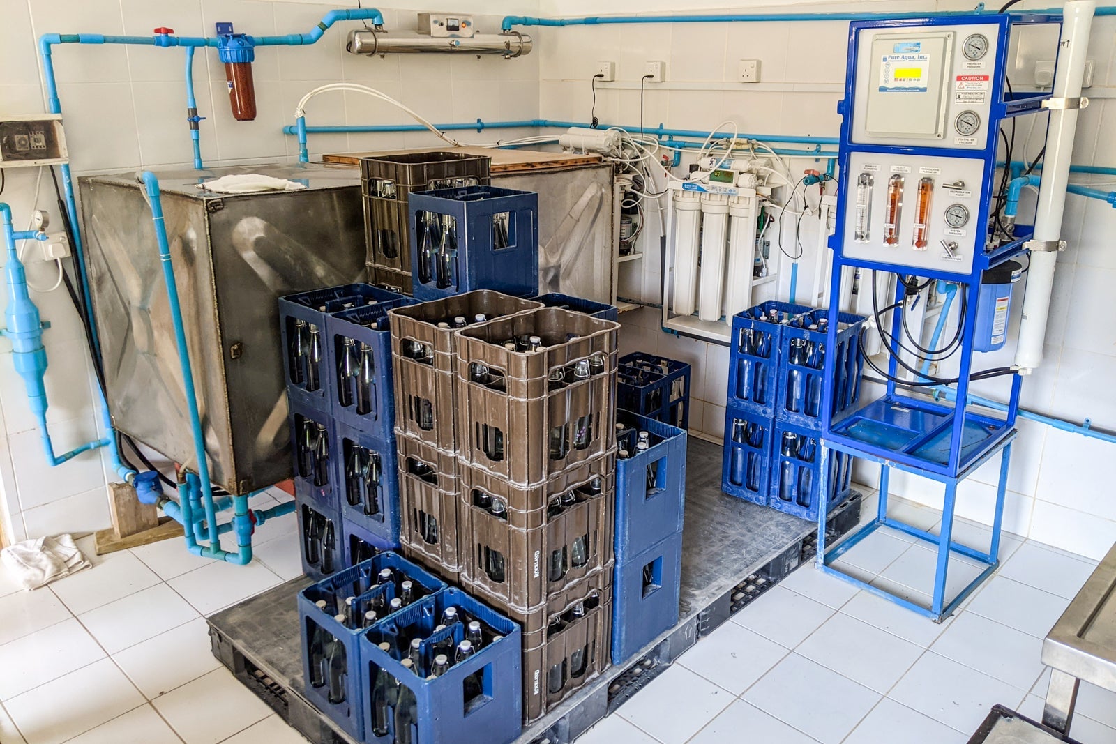 Water purification room