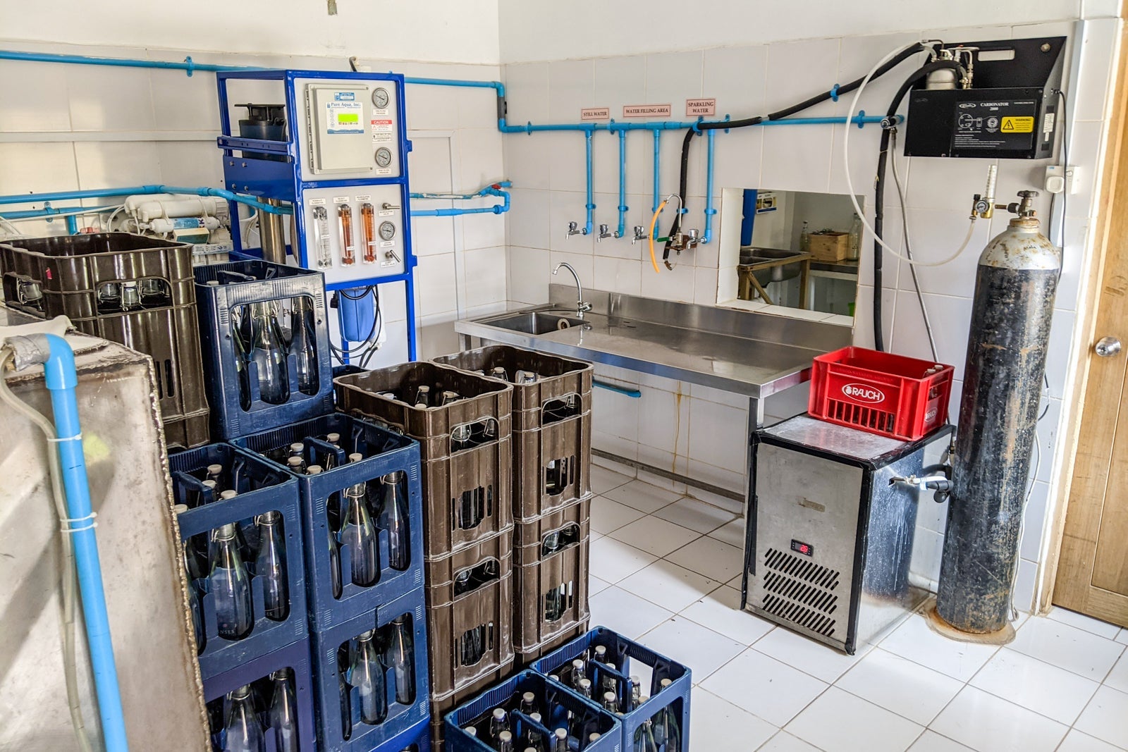 Water purification room