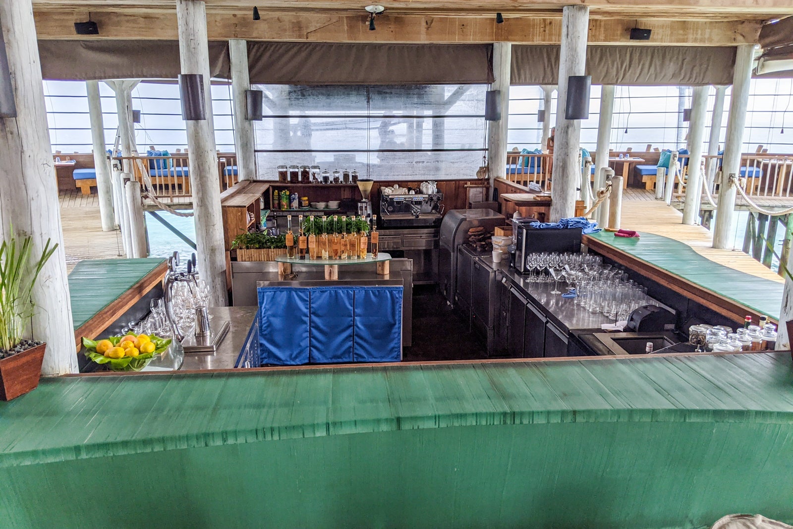 Chill Bar at Six Senses Laamu