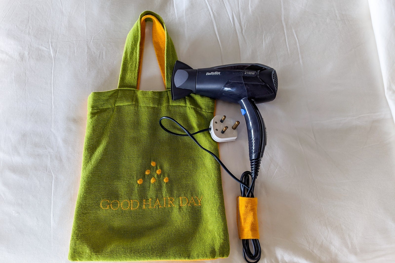 Hair dryer at Six Senses Laamu