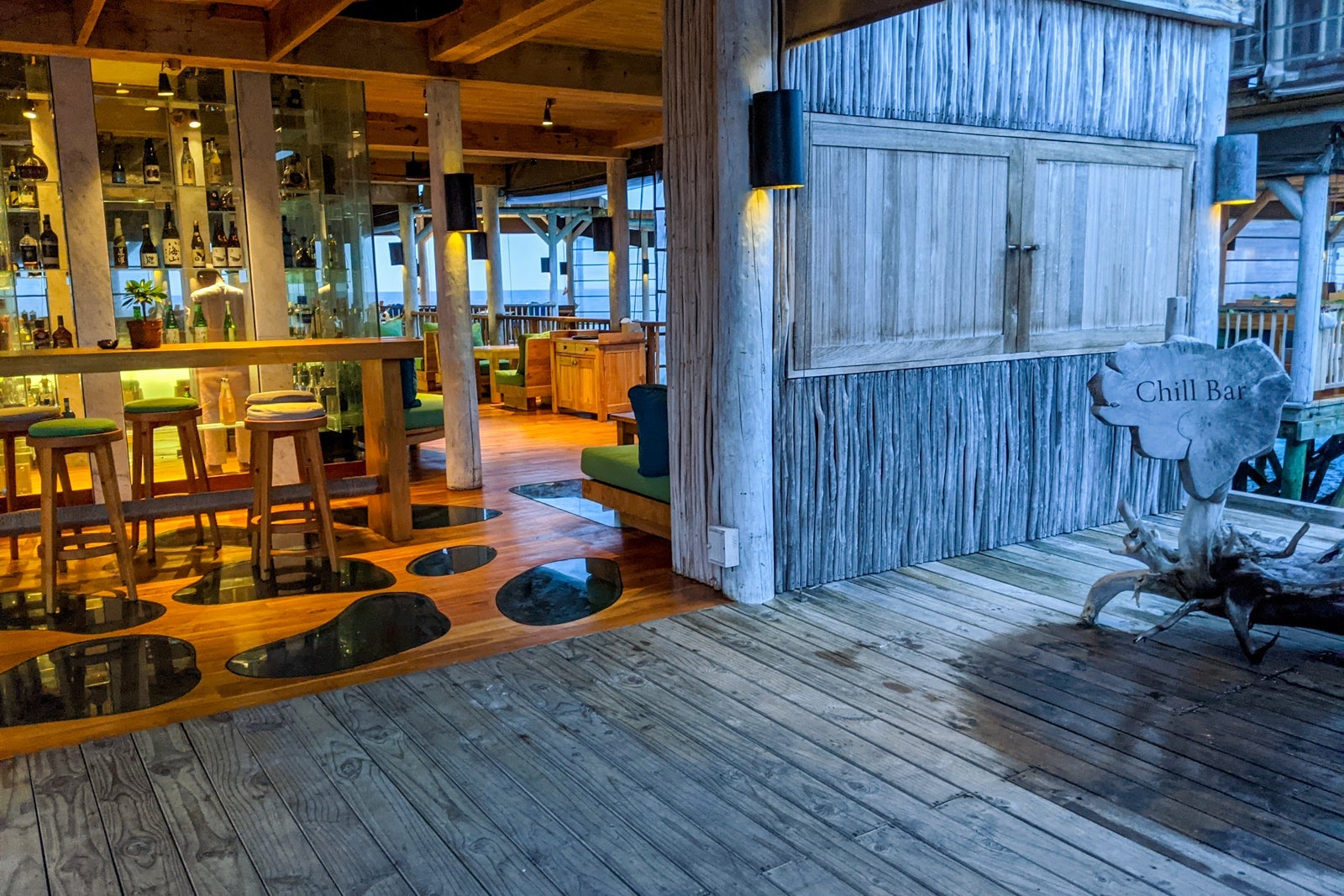 Chill Bar at Six Senses Laamu