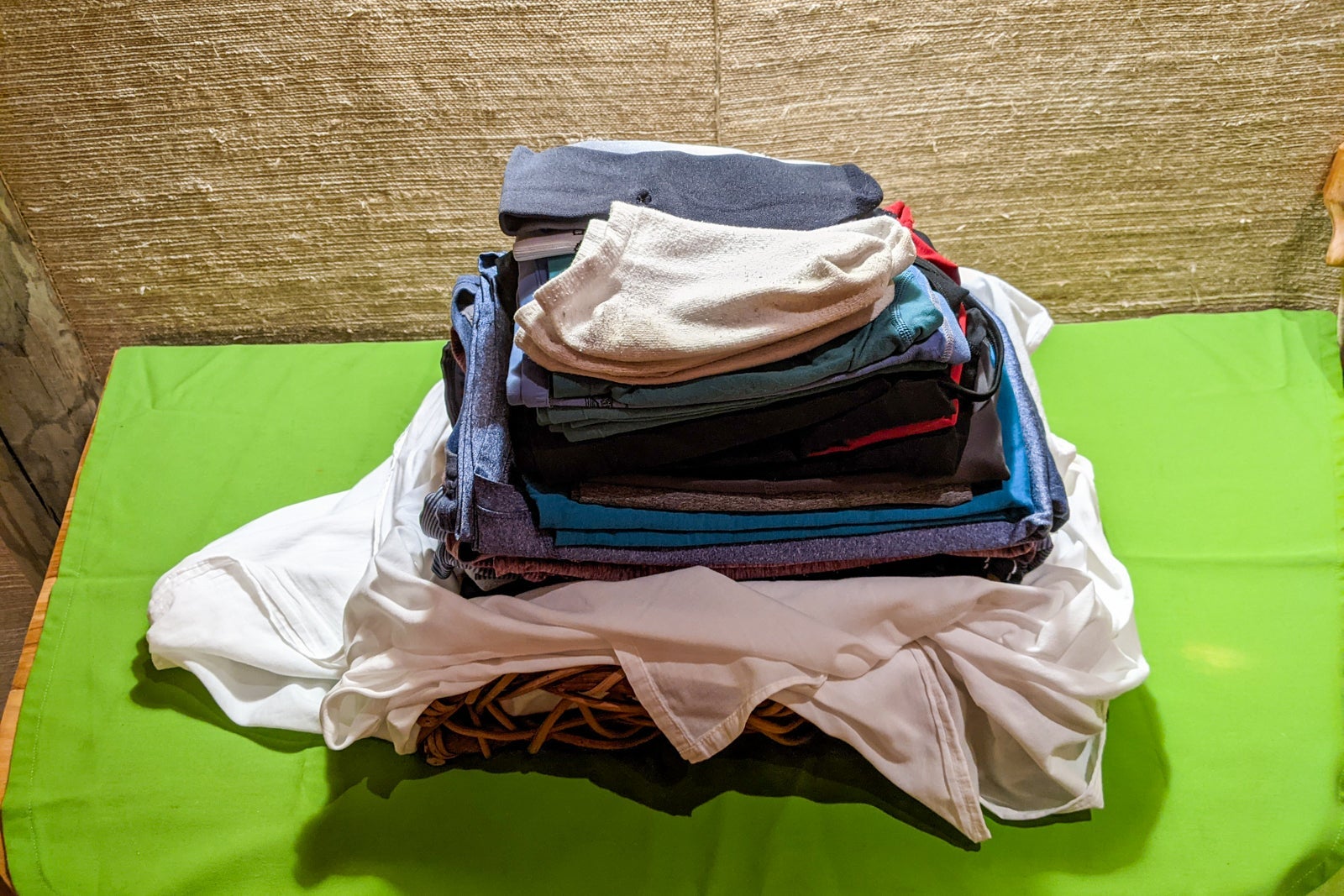 Six Senses Laamu laundry