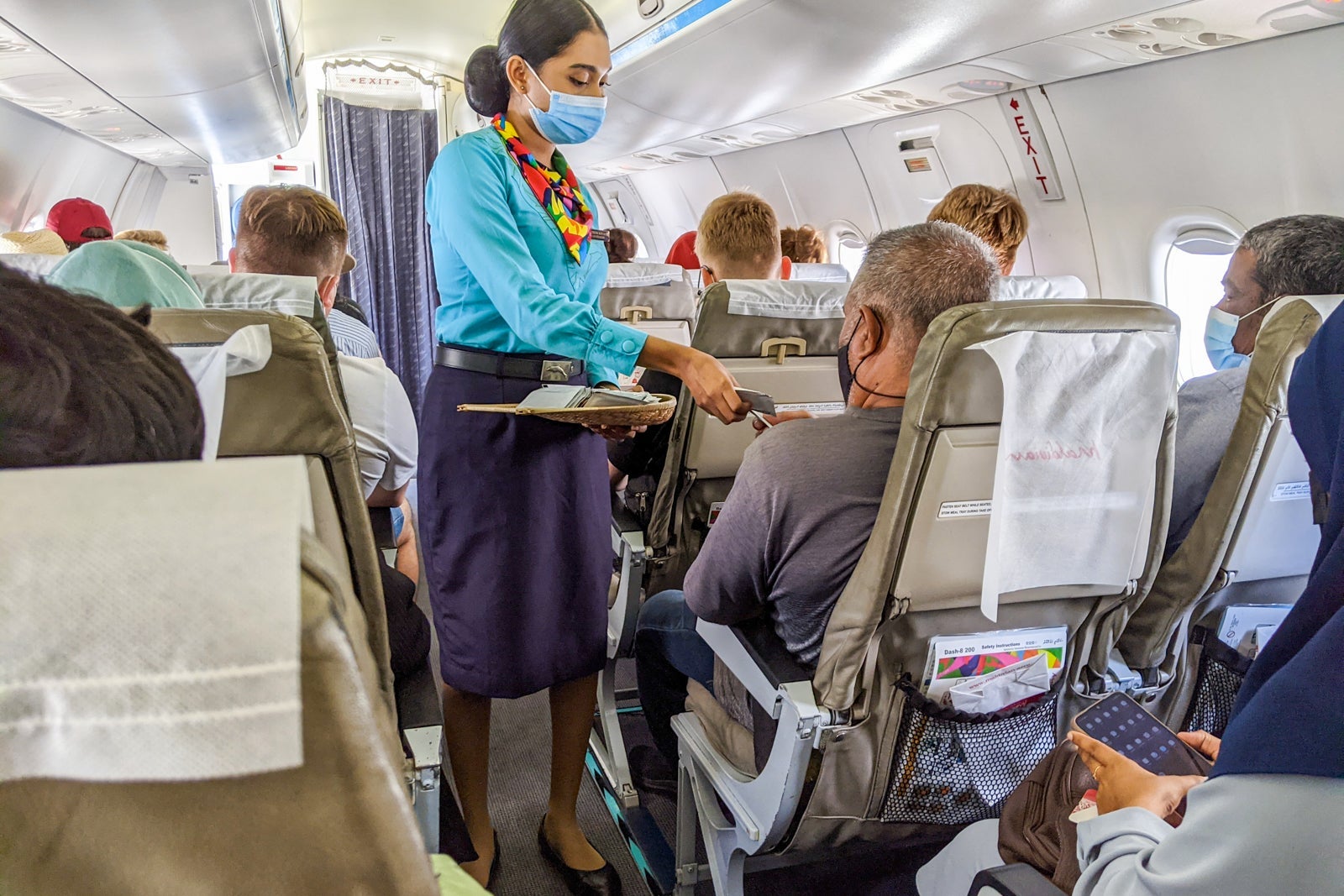 Service on Maldivian flight