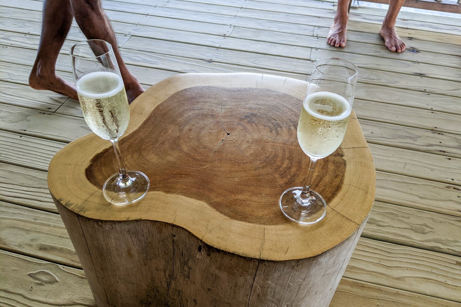 Welcome drinks upon arrival