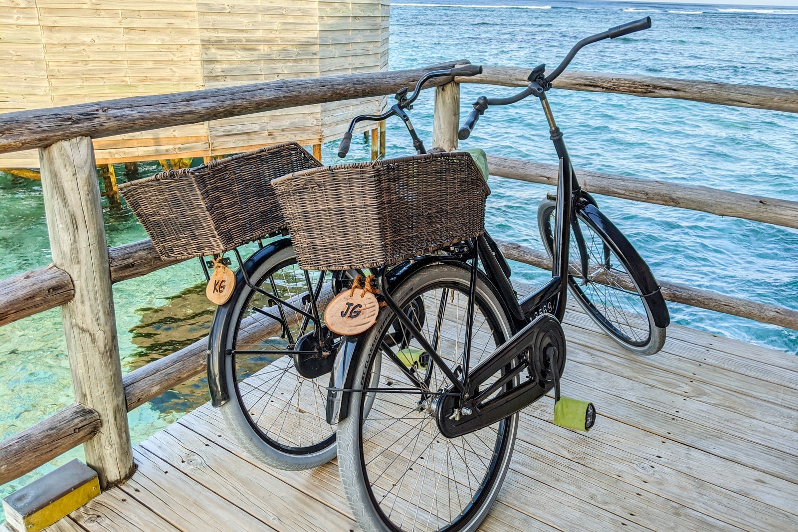 Bikes at Six Senses Laamu