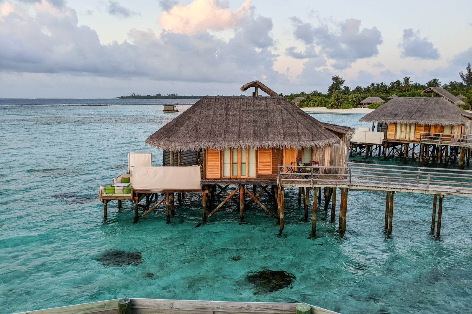 Water villas on Jetty C