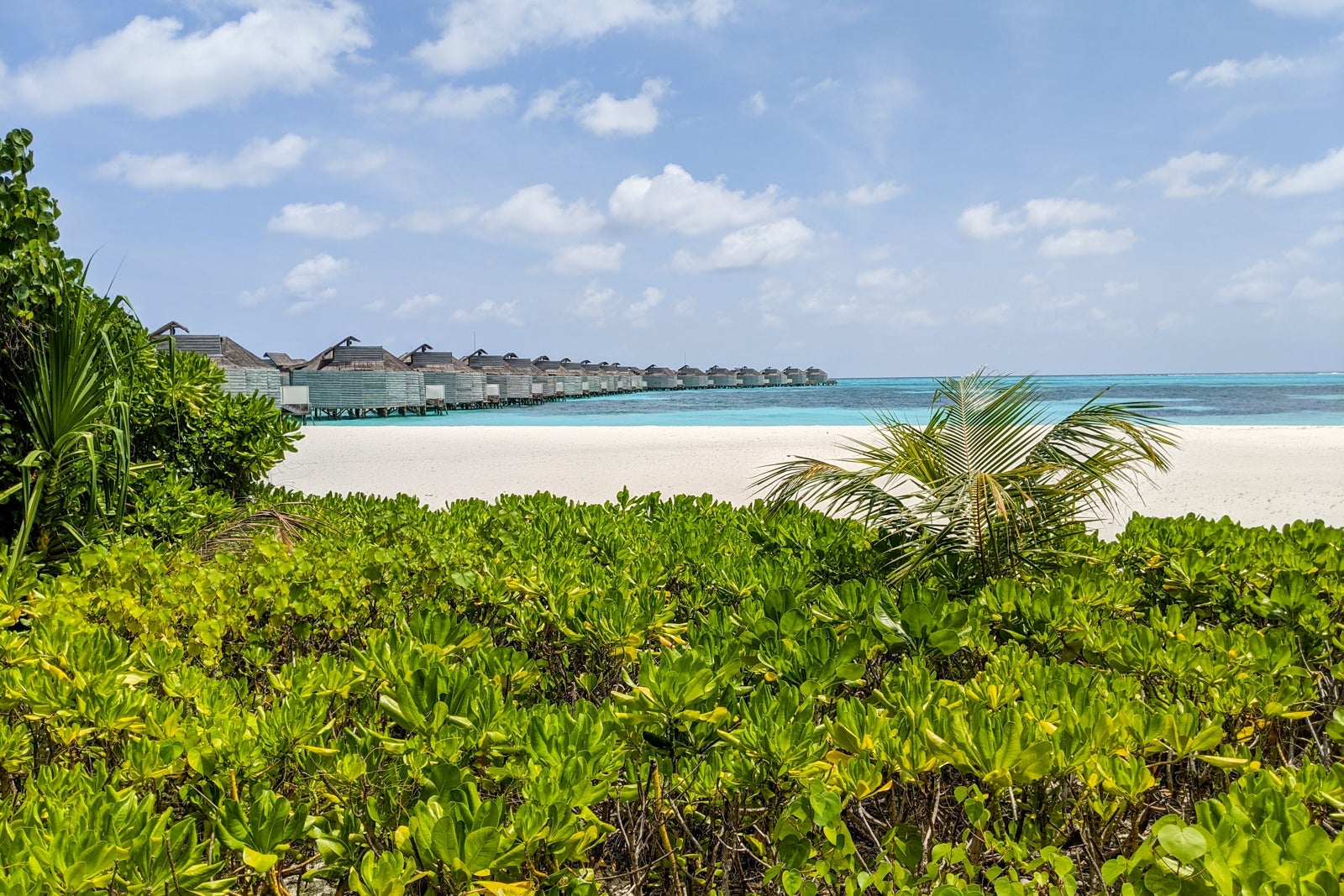 Views from Six Senses Laamu gym